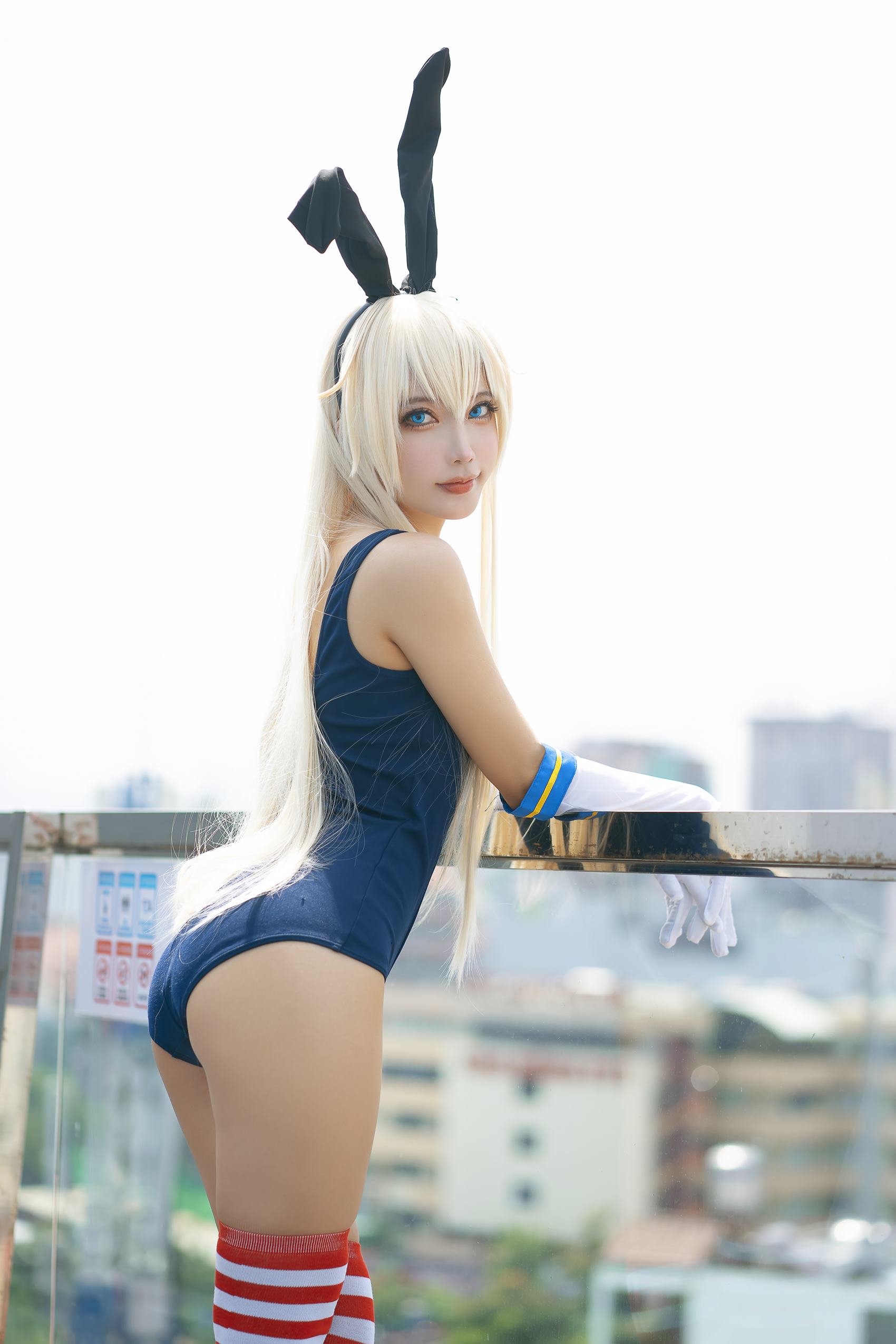 图片[27]-MingTao 明桃 – Shimakaze Swimsuit[31P] – 速更版-美库