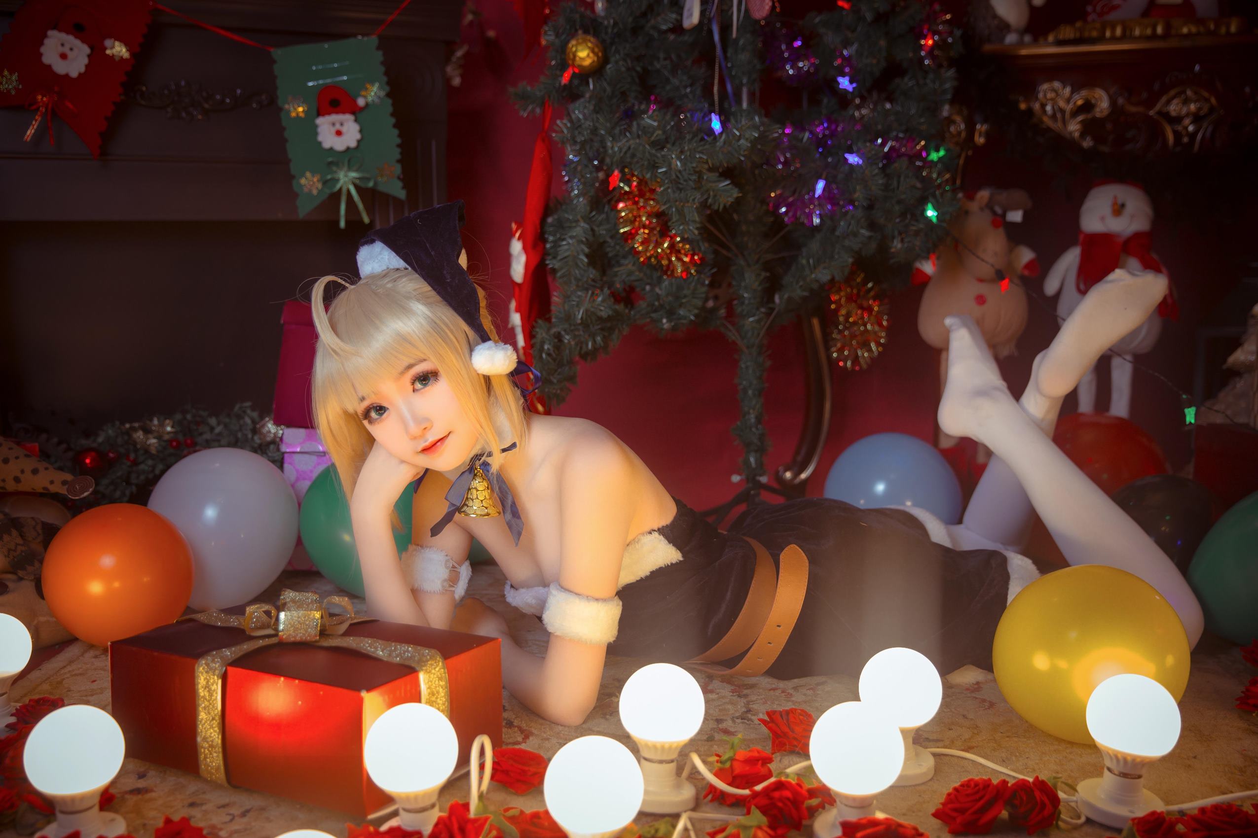 图片[17]-这个泡泡就是逊啦 – 阿尔托莉雅_圣诞贺[16P] – 速更版-美库