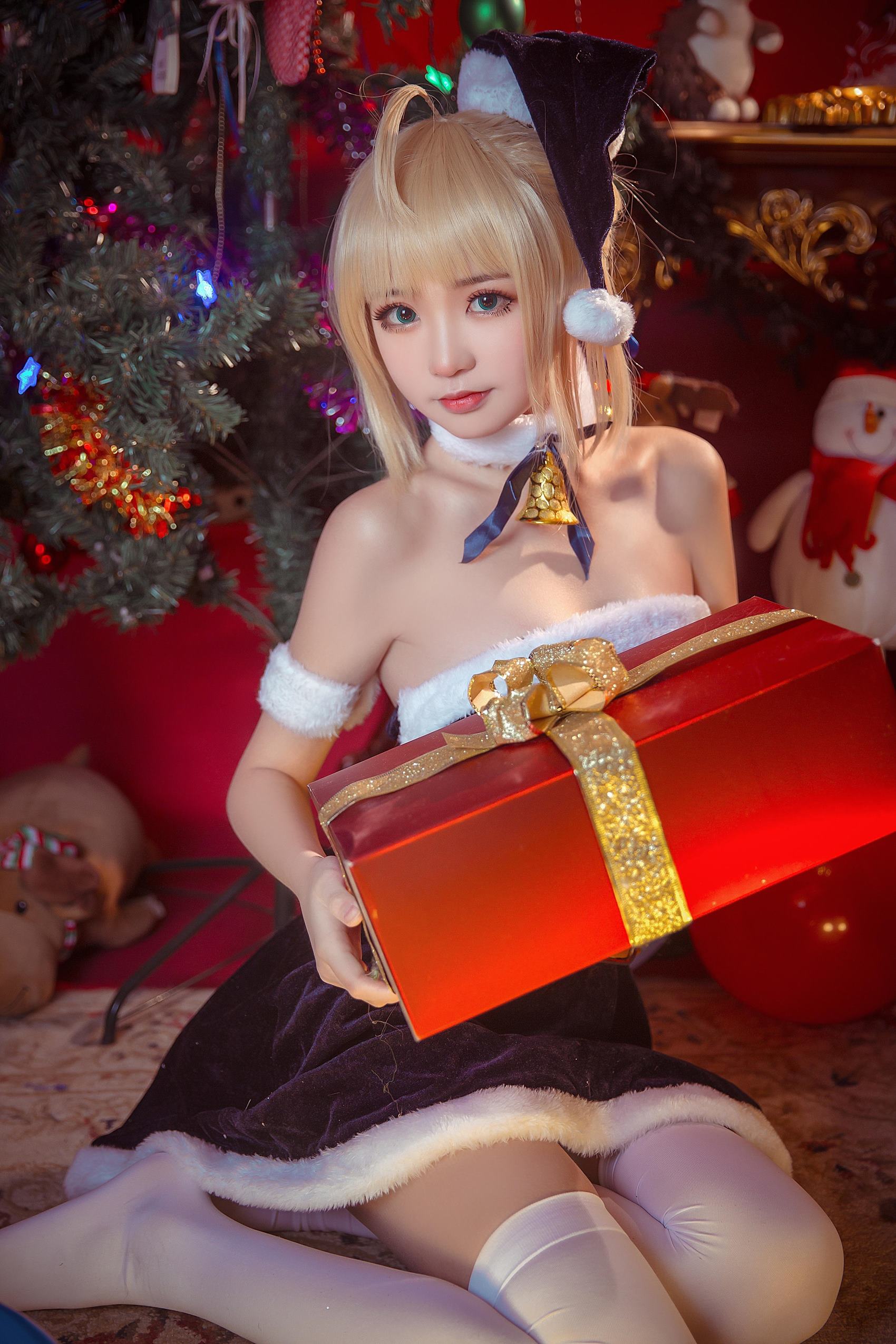 图片[15]-这个泡泡就是逊啦 – 阿尔托莉雅_圣诞贺[16P] – 速更版-美库