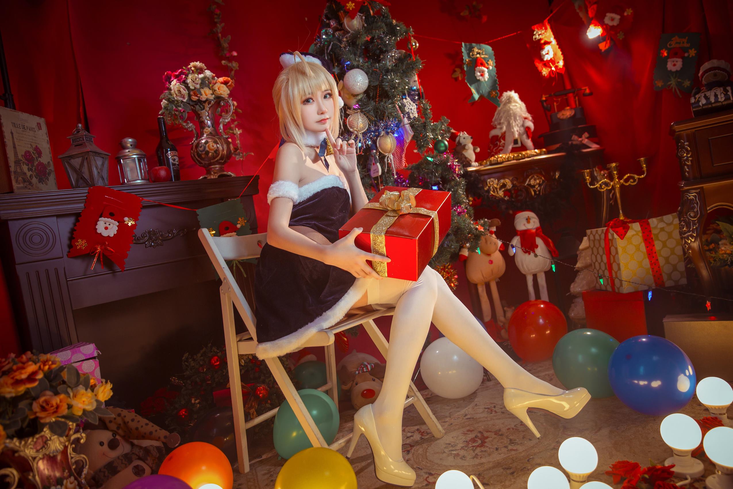 图片[13]-这个泡泡就是逊啦 – 阿尔托莉雅_圣诞贺[16P] – 速更版-美库