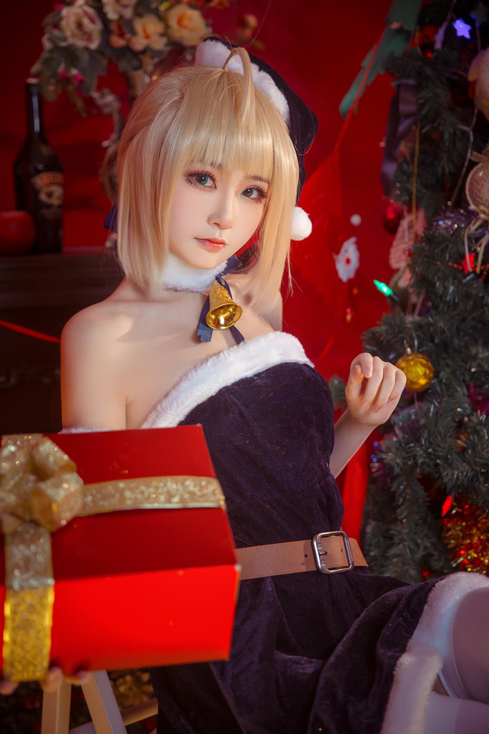 图片[11]-这个泡泡就是逊啦 – 阿尔托莉雅_圣诞贺[16P] – 速更版-美库