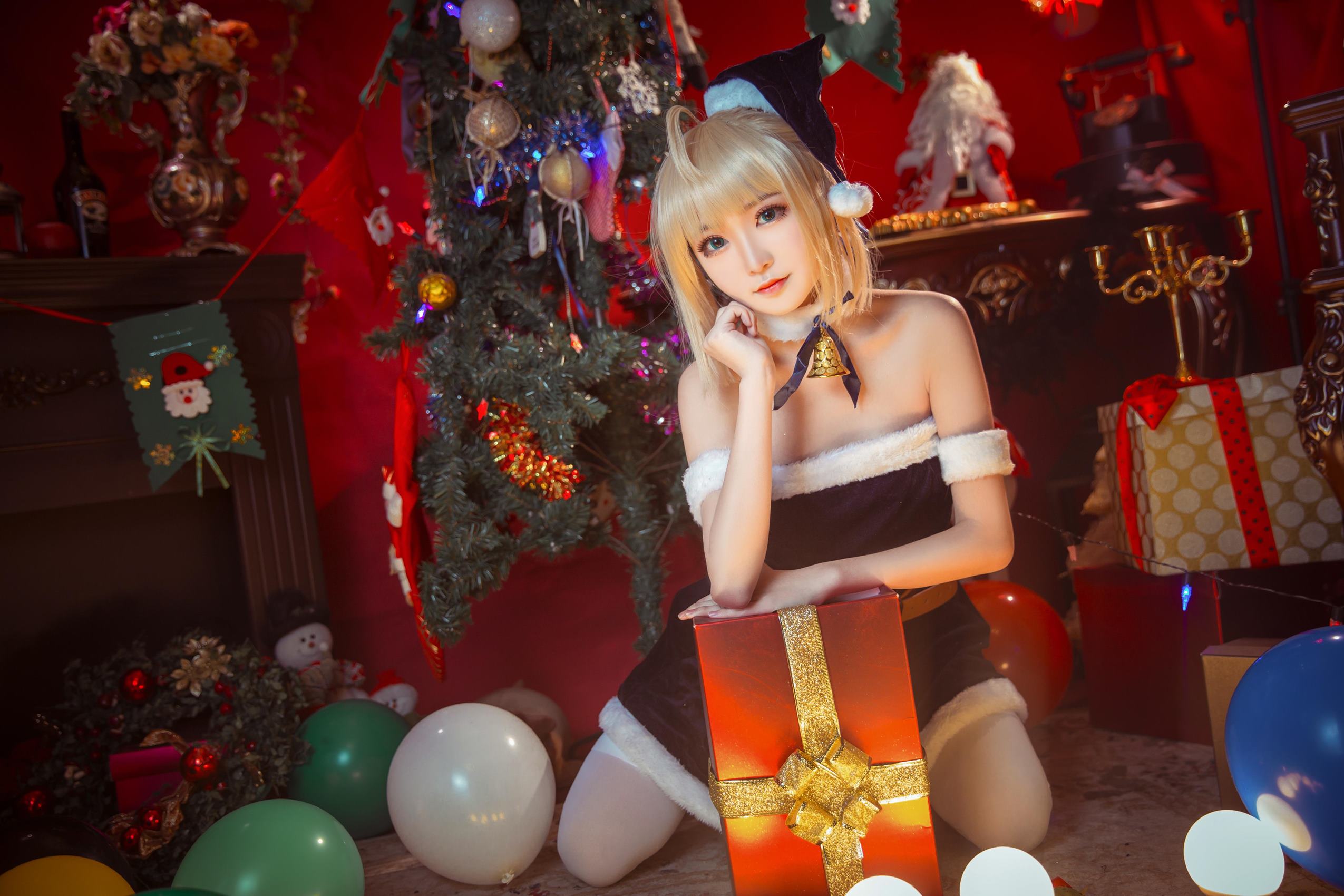 图片[10]-这个泡泡就是逊啦 – 阿尔托莉雅_圣诞贺[16P] – 速更版-美库