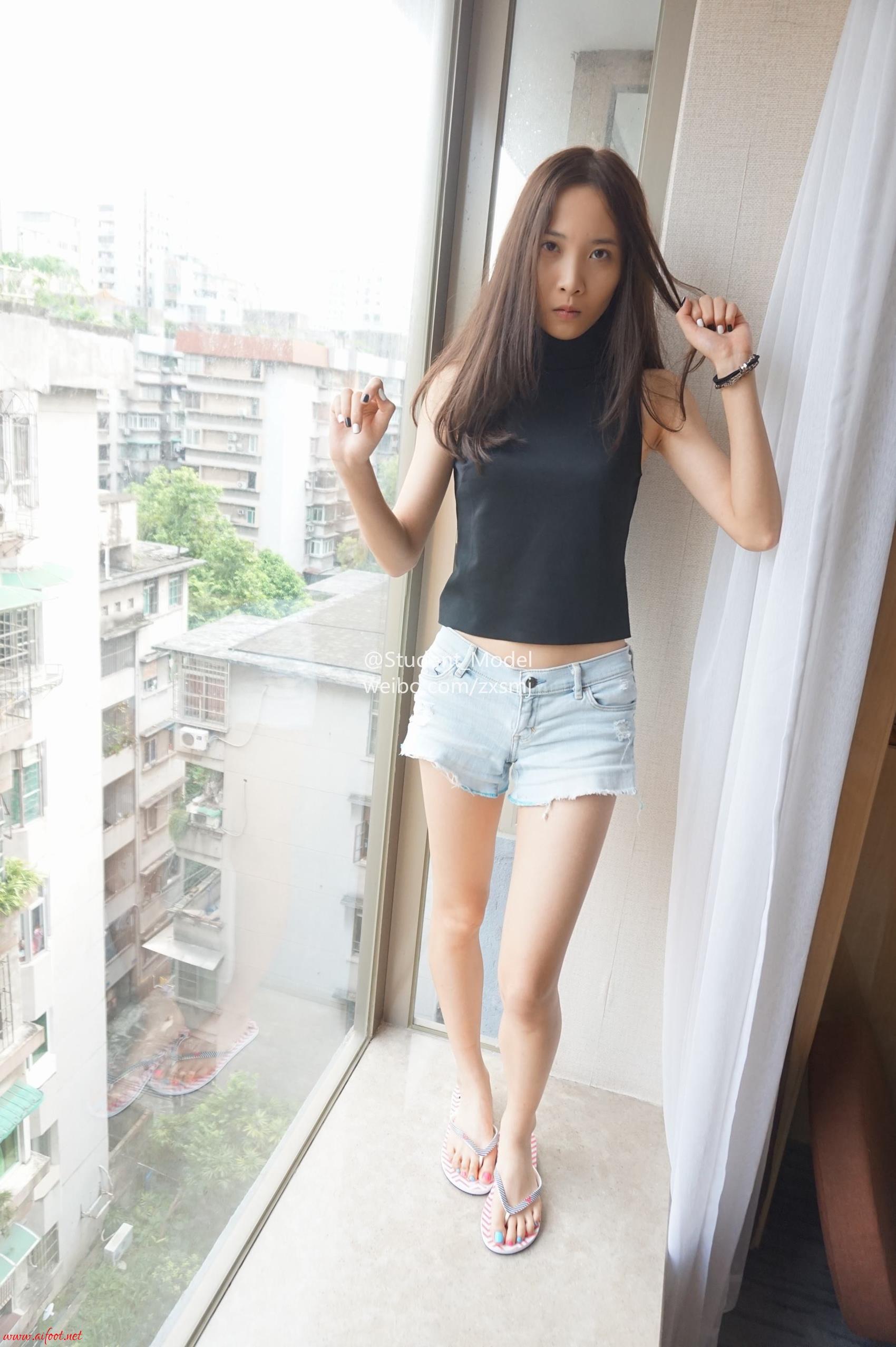 图片[46]-students学生美腿每足 046 韵韵 [60P] – 速更版-美库