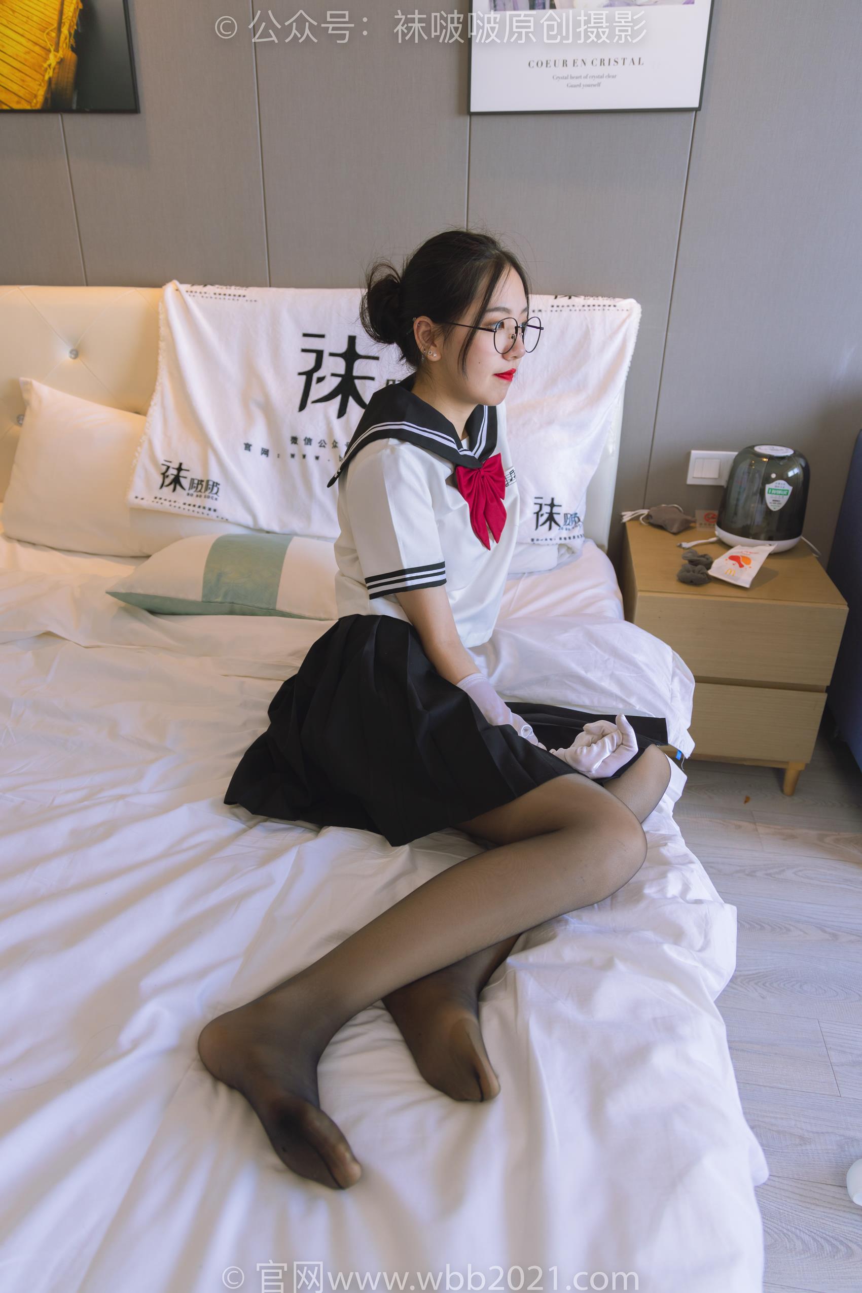 图片[20]-[BoBoSocks袜啵啵]NO.293 小甜豆-两双高跟鞋、两双丝袜叠穿、jk制服[145P] – 速更版-美库