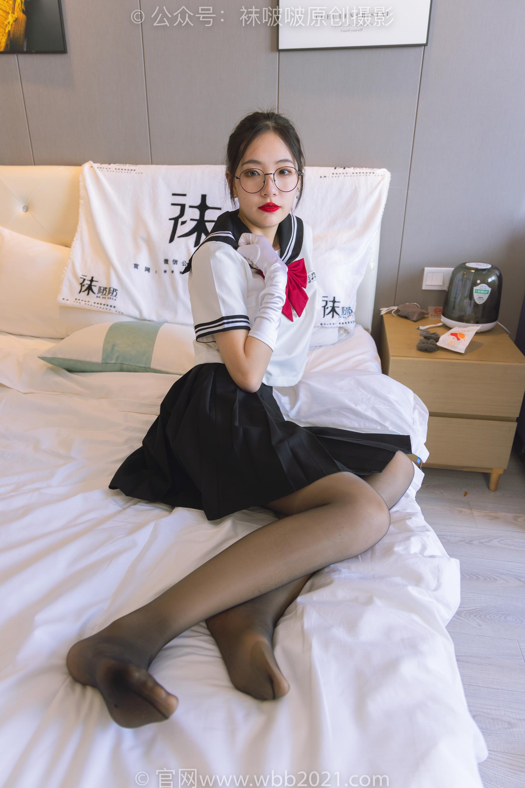 图片[27]-[BoBoSocks袜啵啵]NO.293 小甜豆-两双高跟鞋、两双丝袜叠穿、jk制服[145P] – 速更版-美库