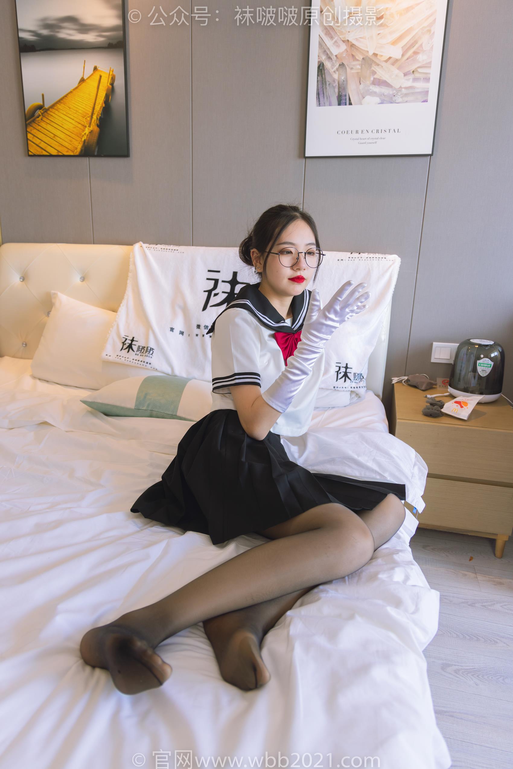 图片[28]-[BoBoSocks袜啵啵]NO.293 小甜豆-两双高跟鞋、两双丝袜叠穿、jk制服[145P] – 速更版-美库