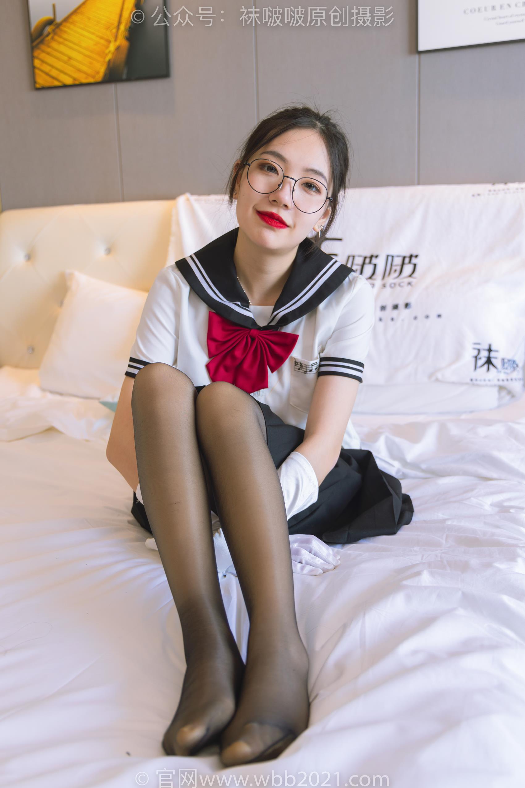 图片[48]-[BoBoSocks袜啵啵]NO.293 小甜豆-两双高跟鞋、两双丝袜叠穿、jk制服[145P] – 速更版-美库