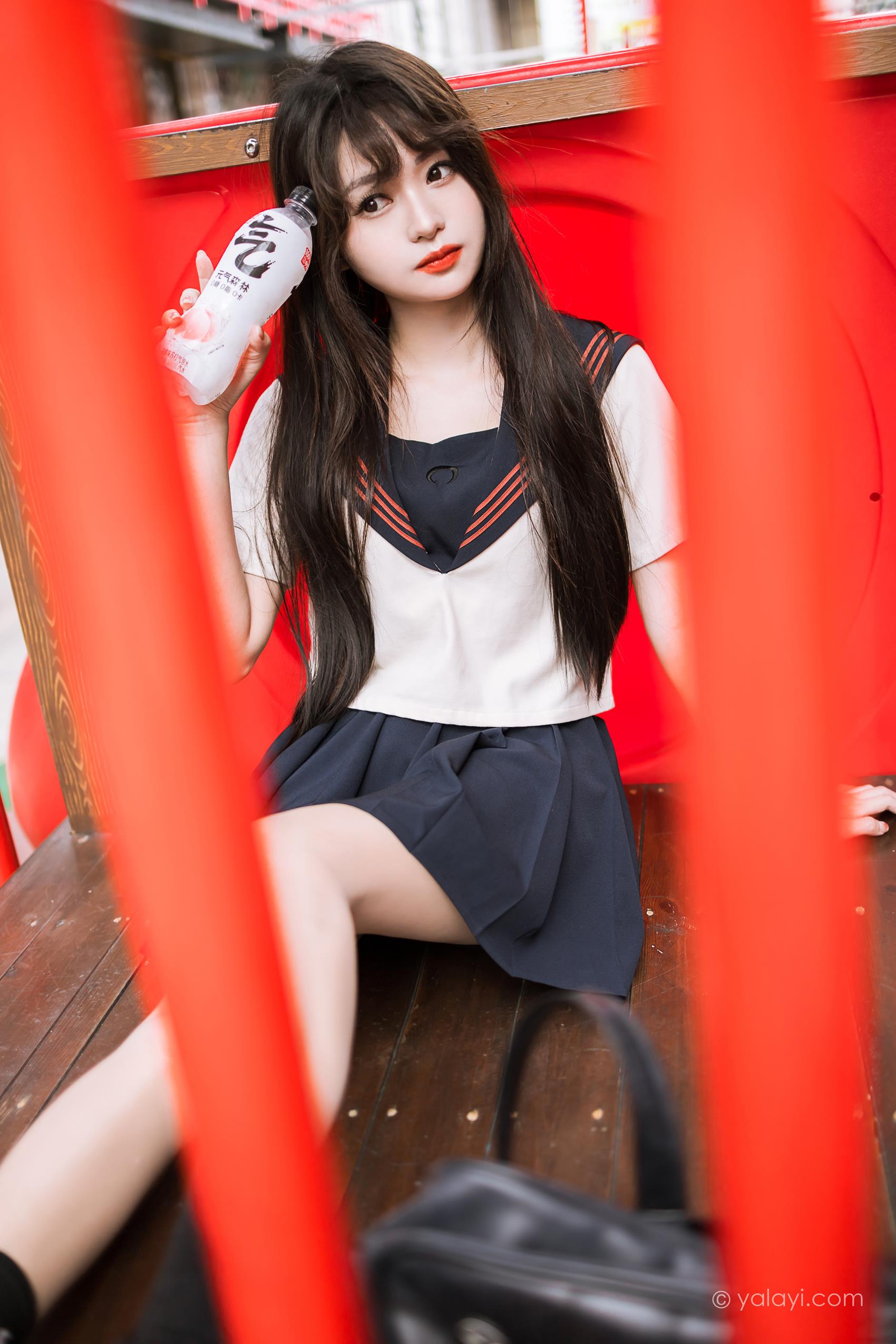 图片[11]-[YALAYI雅拉伊]2023.06.19 NO.1041 jk制服 小亭[45+1P] – 速更版-美库