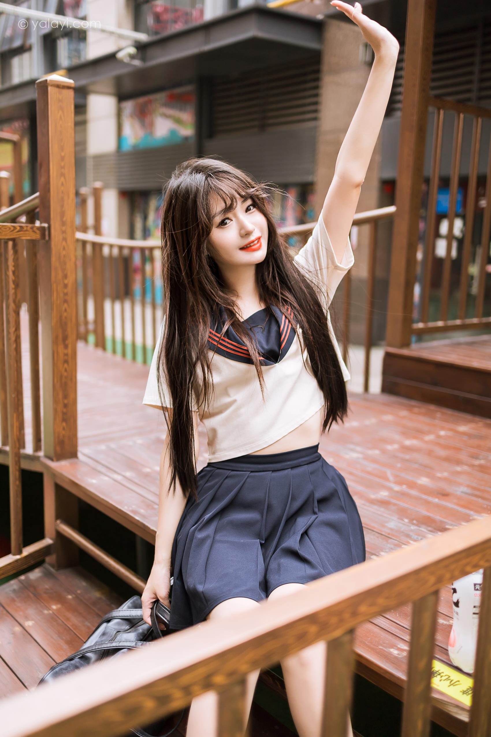 图片[27]-[YALAYI雅拉伊]2023.06.19 NO.1041 jk制服 小亭[45+1P] – 速更版-美库