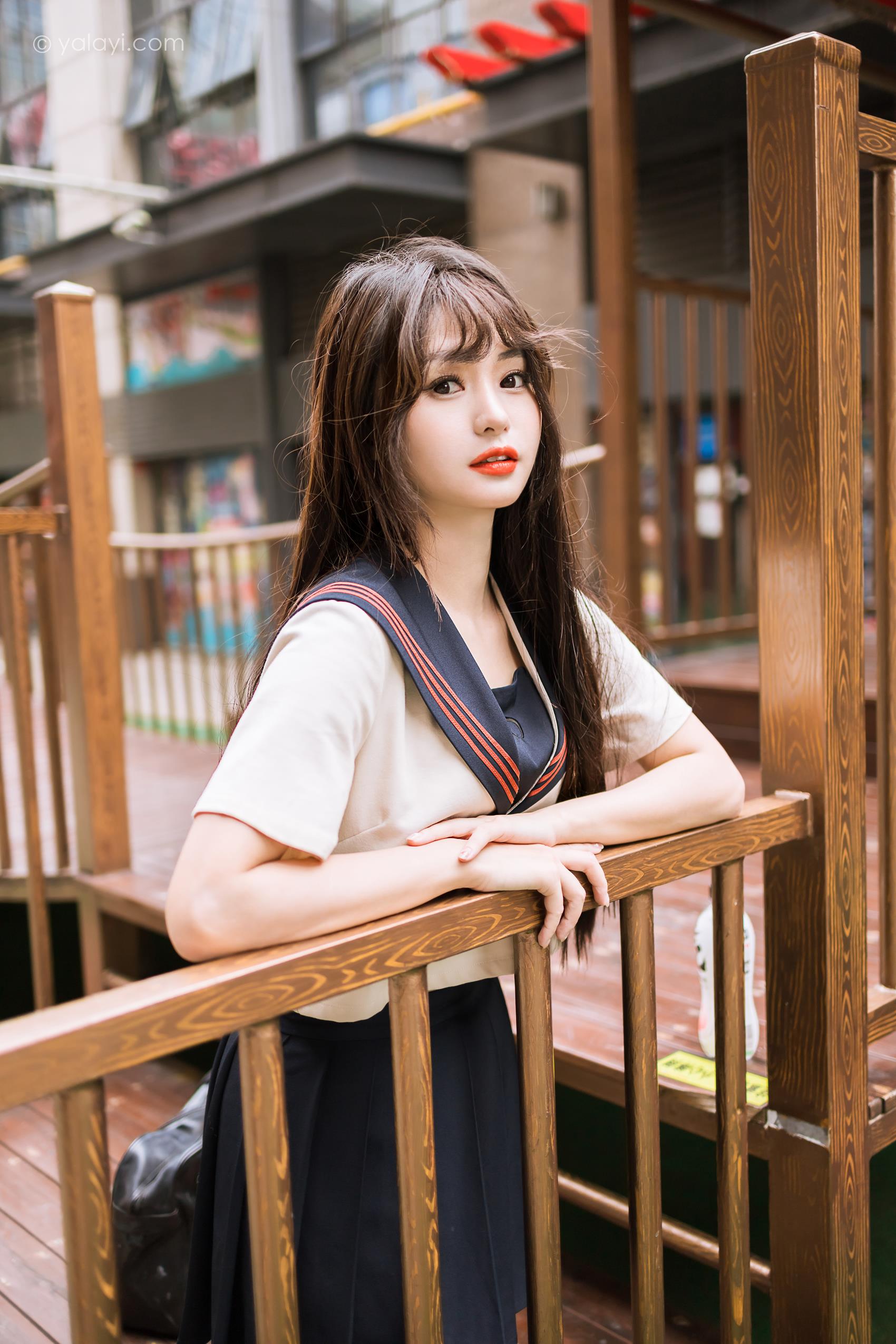 图片[28]-[YALAYI雅拉伊]2023.06.19 NO.1041 jk制服 小亭[45+1P] – 速更版-美库