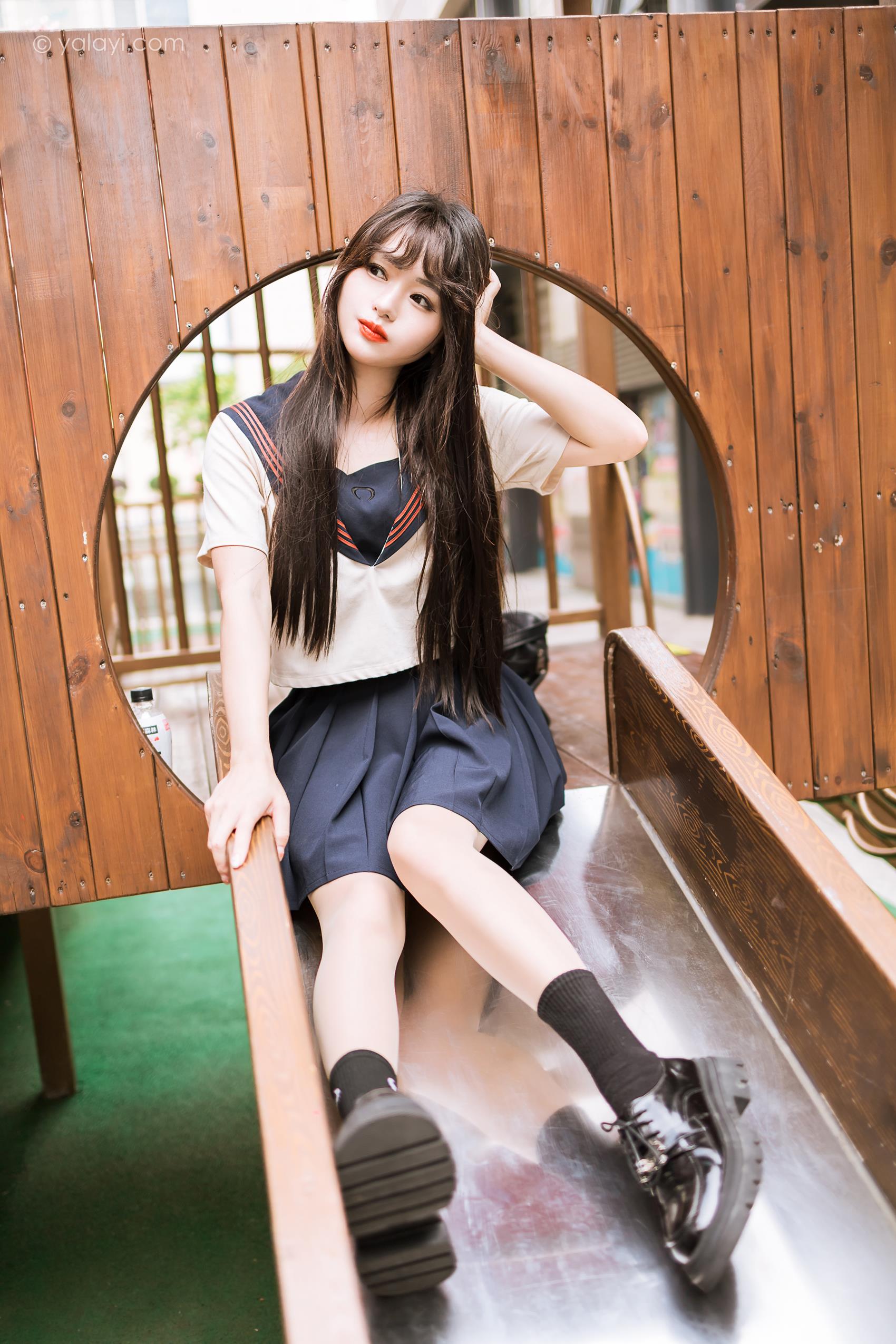 图片[31]-[YALAYI雅拉伊]2023.06.19 NO.1041 jk制服 小亭[45+1P] – 速更版-美库