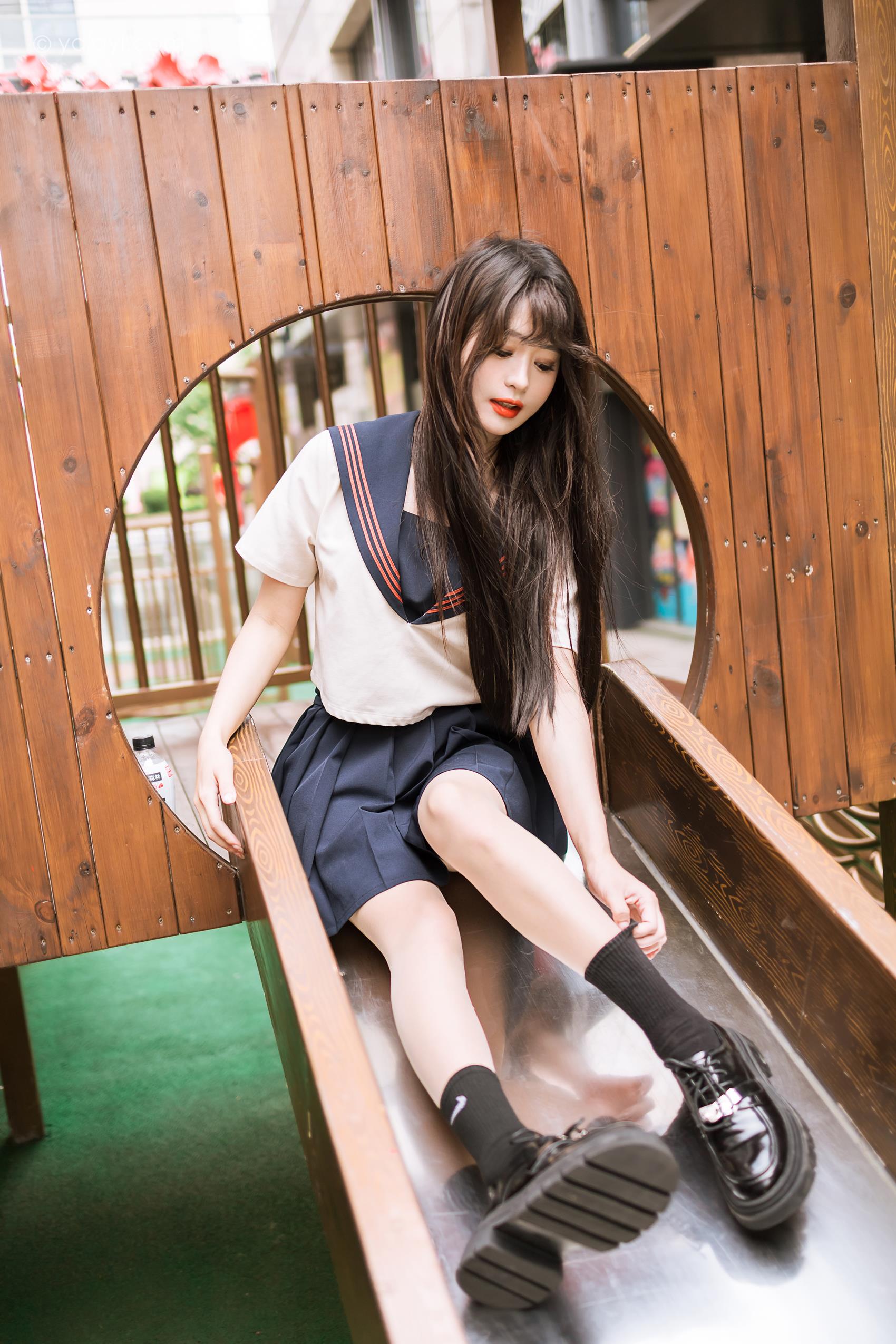 图片[33]-[YALAYI雅拉伊]2023.06.19 NO.1041 jk制服 小亭[45+1P] – 速更版-美库