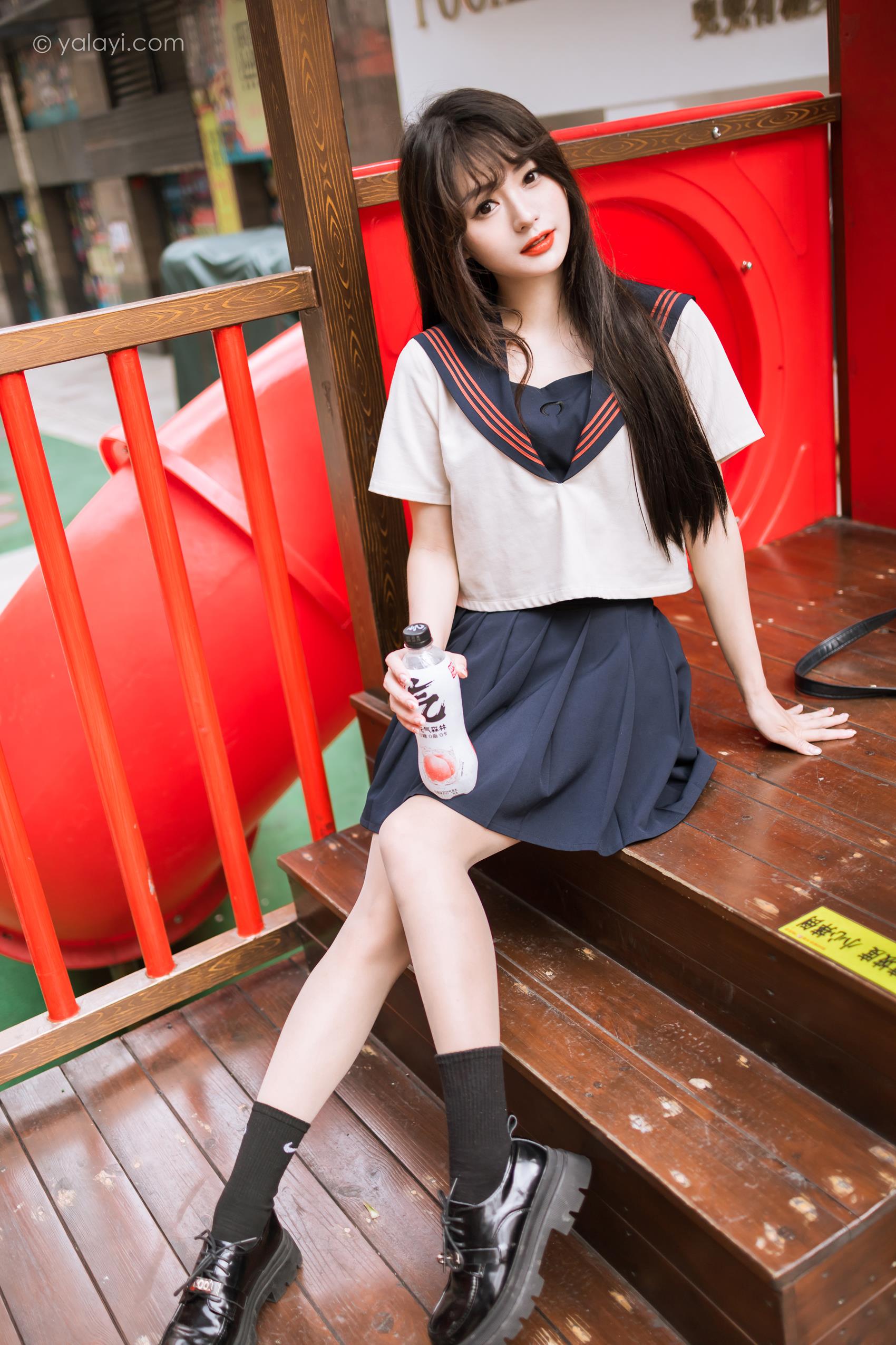 图片[37]-[YALAYI雅拉伊]2023.06.19 NO.1041 jk制服 小亭[45+1P] – 速更版-美库