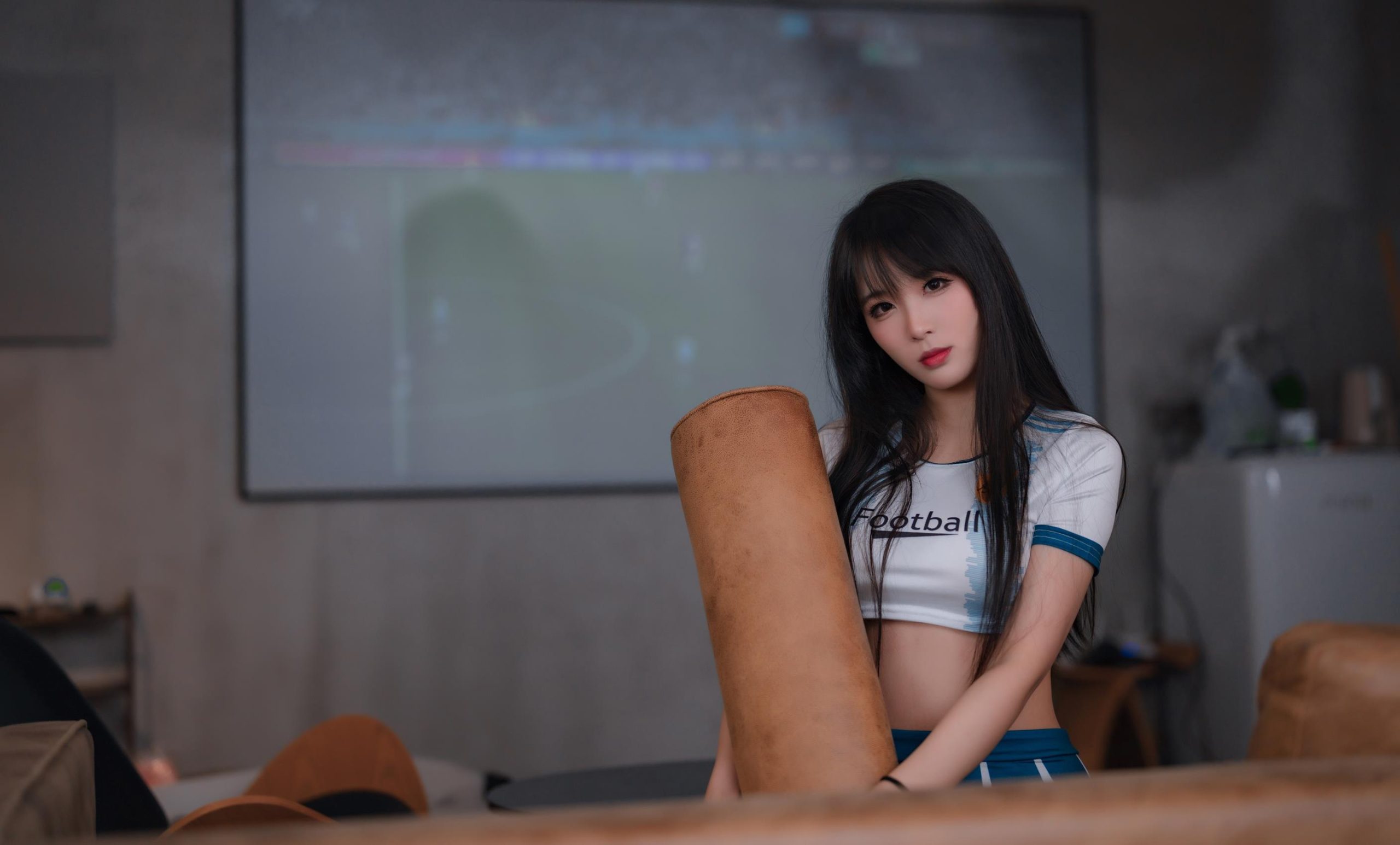 图片[25]-轩萧学姐 – 足球宝贝[64P] – 速更版-美库