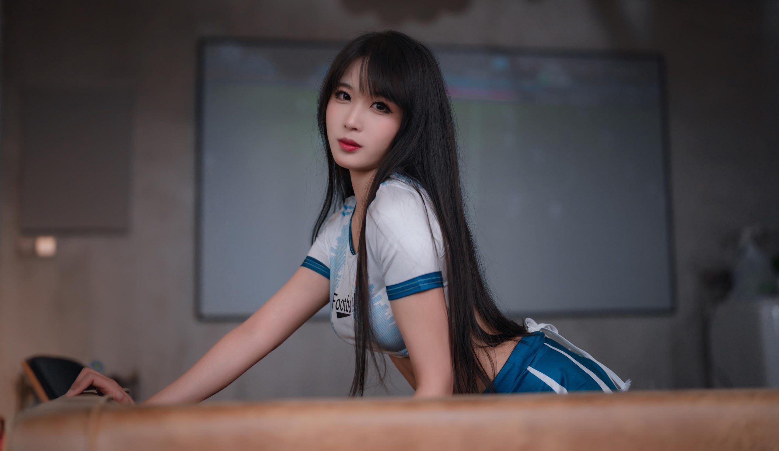 图片[33]-轩萧学姐 – 足球宝贝[64P] – 速更版-美库