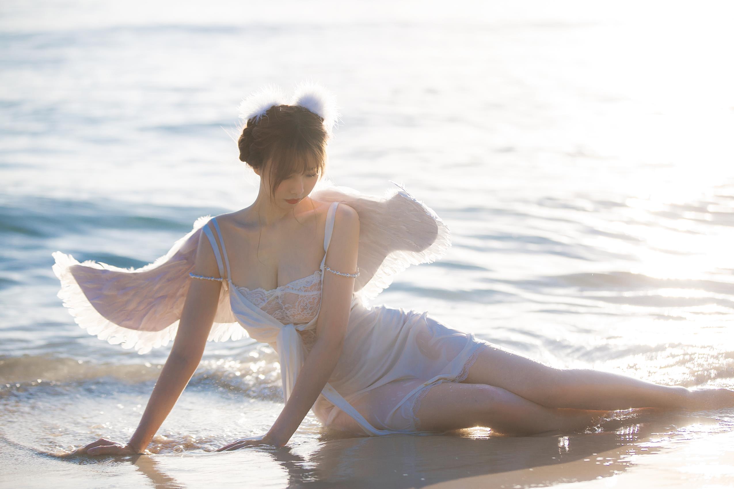 图片[14]-念雪ww – 海边神明少女[50P] – 速更版-美库