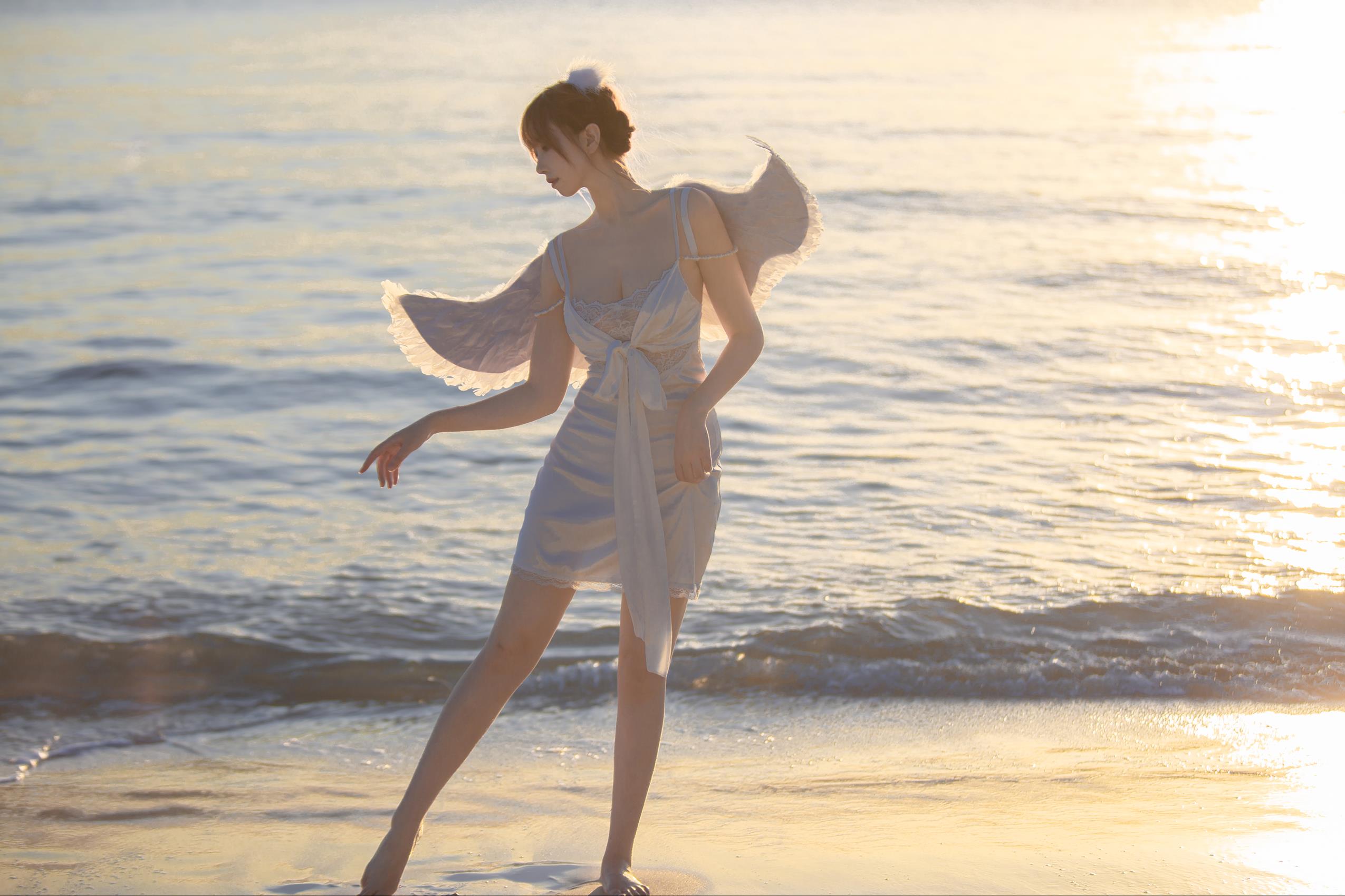 图片[32]-念雪ww – 海边神明少女[50P] – 速更版-美库