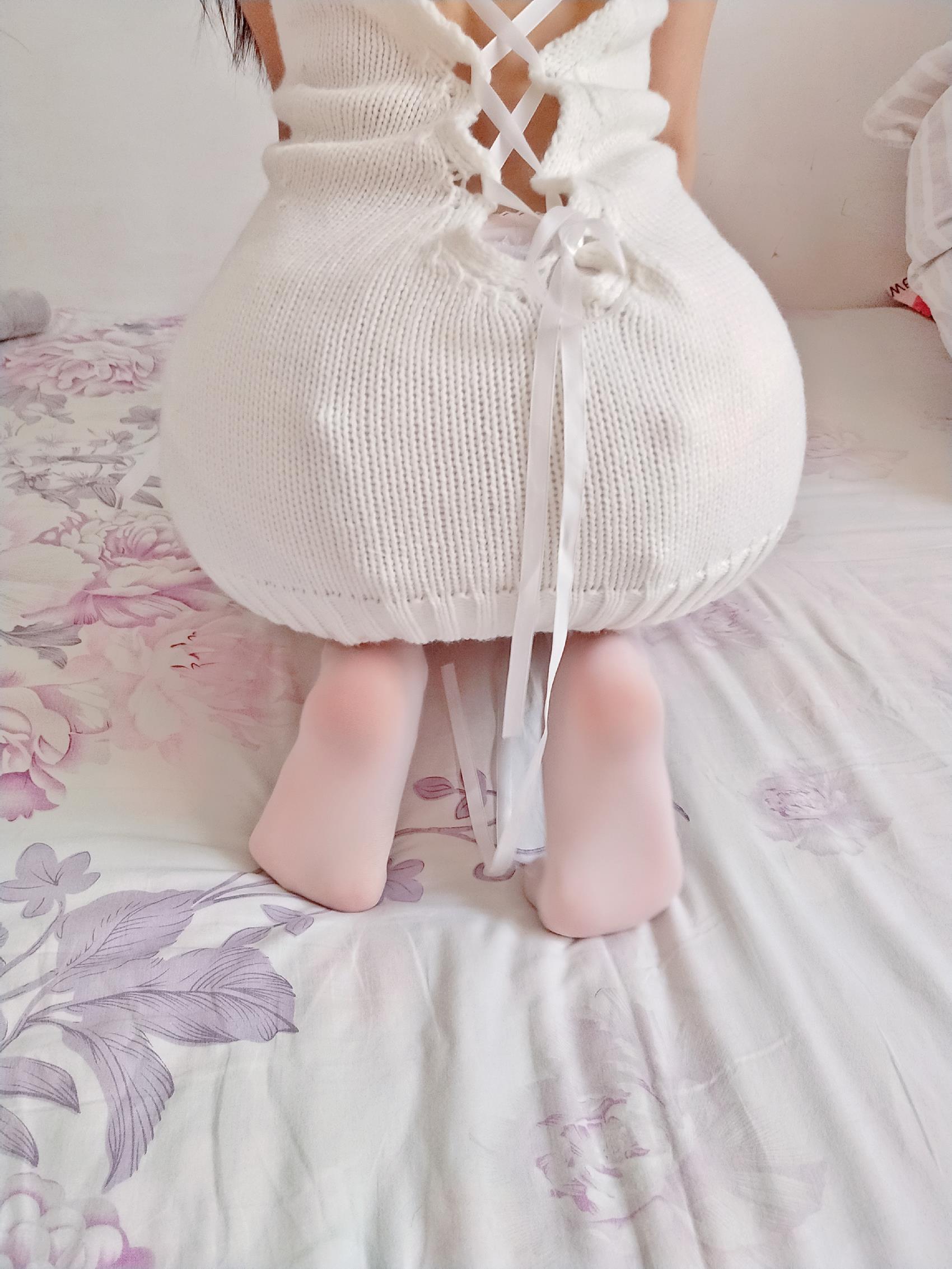 图片[58]-羽天shine – 白丝白色毛衣 [69P] – 速更版-美库