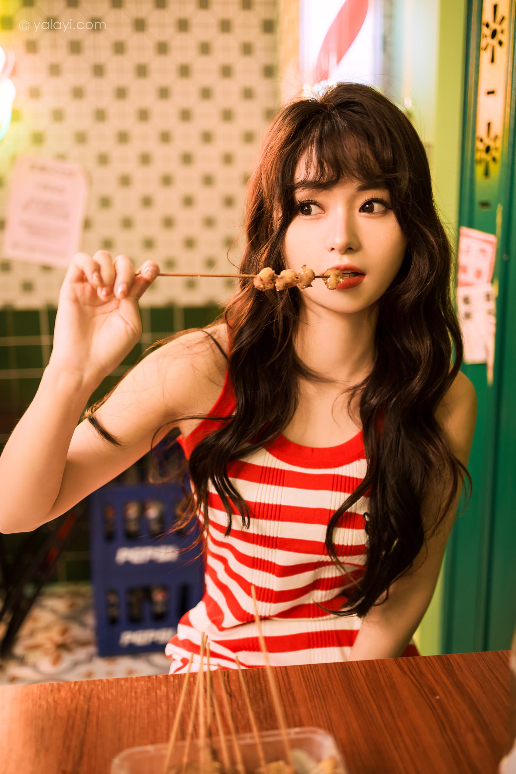 图片[10]-[YALAYI雅拉伊]2023.06.26 NO.1043 大排档 小亭[45+1P] – 速更版-美库