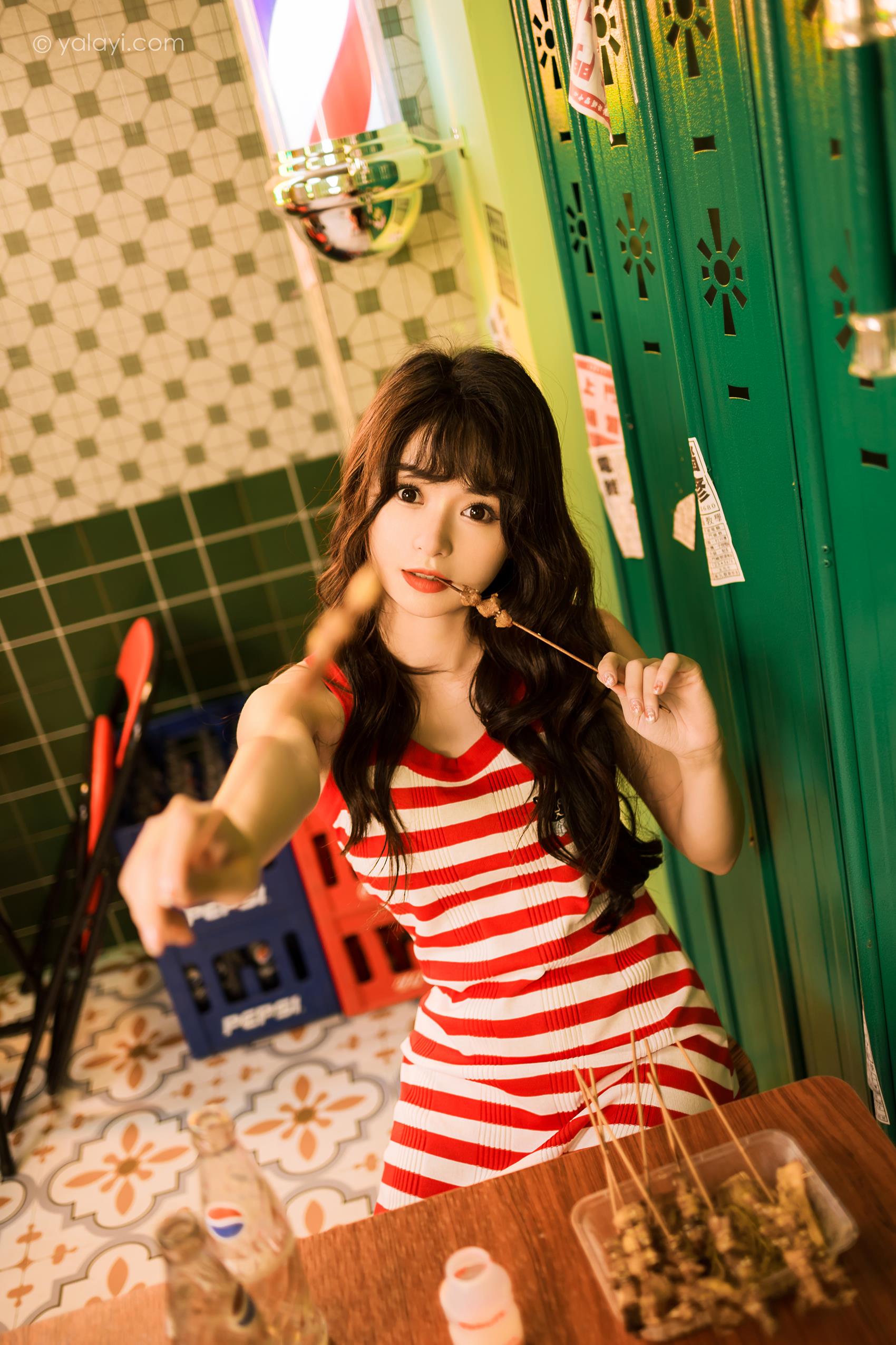 图片[28]-[YALAYI雅拉伊]2023.06.26 NO.1043 大排档 小亭[45+1P] – 速更版-美库