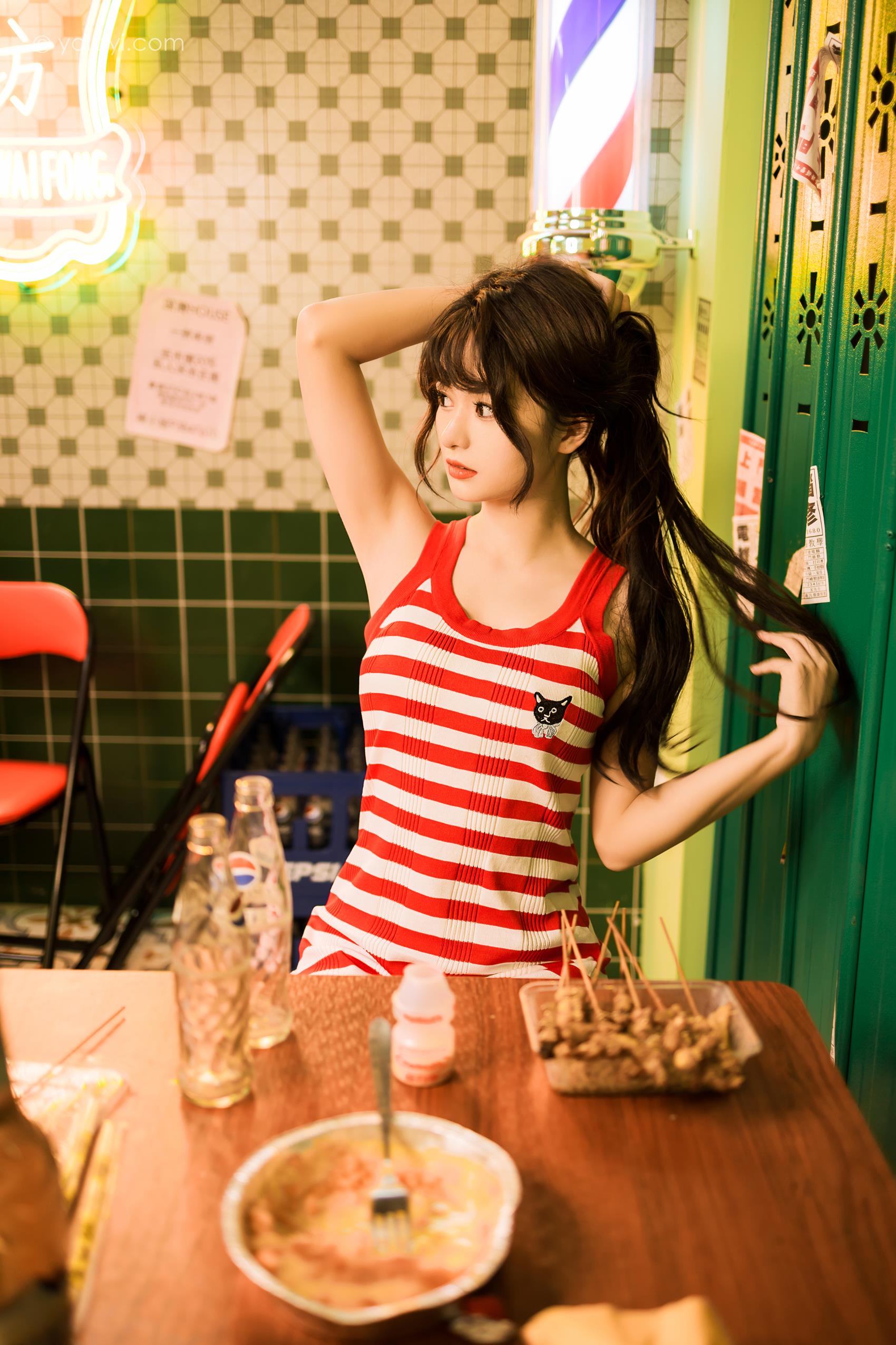 图片[34]-[YALAYI雅拉伊]2023.06.26 NO.1043 大排档 小亭[45+1P] – 速更版-美库
