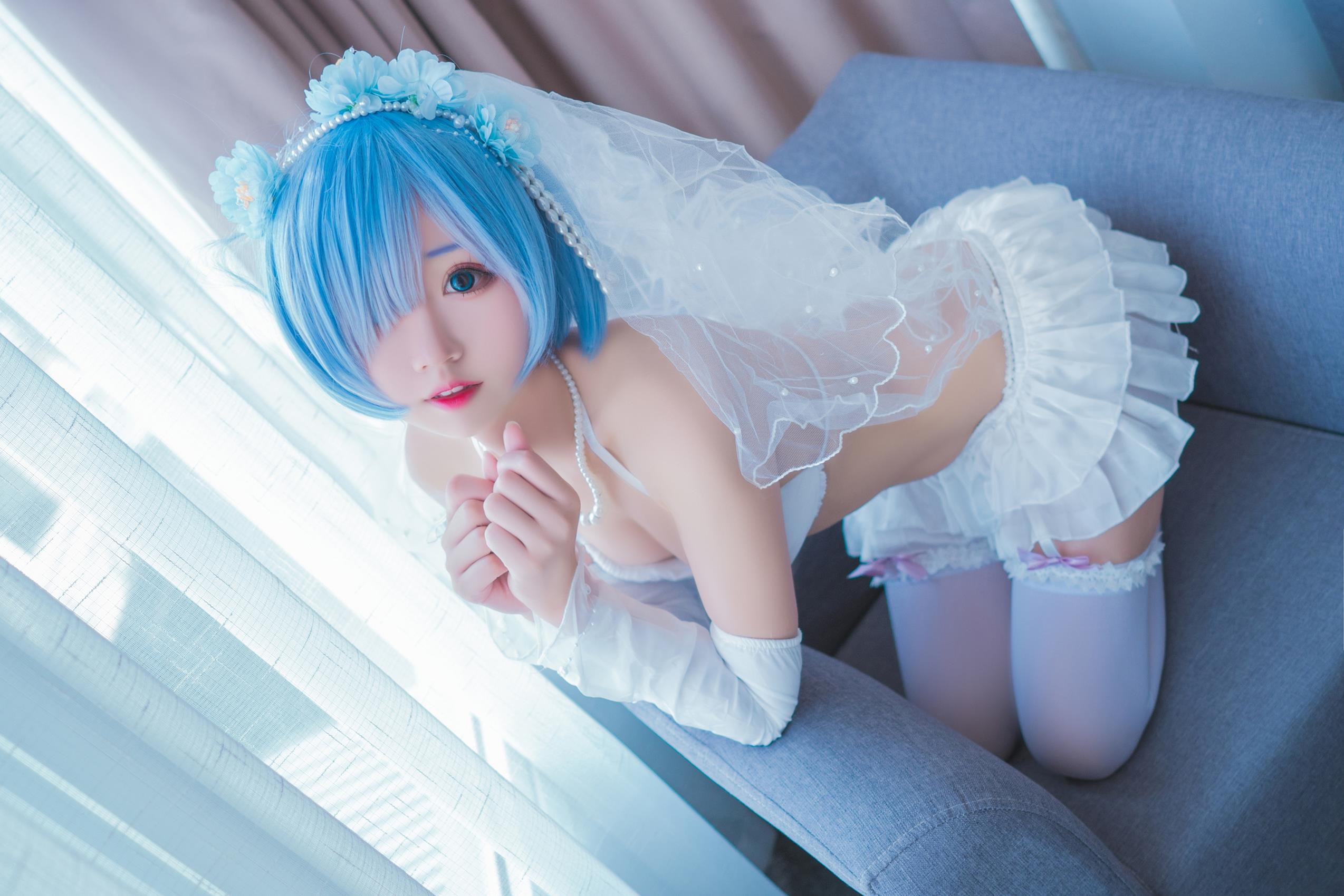 图片[10]-猫君君MaoJun – 蕾姆内衣花嫁[41P] – 速更版-美库