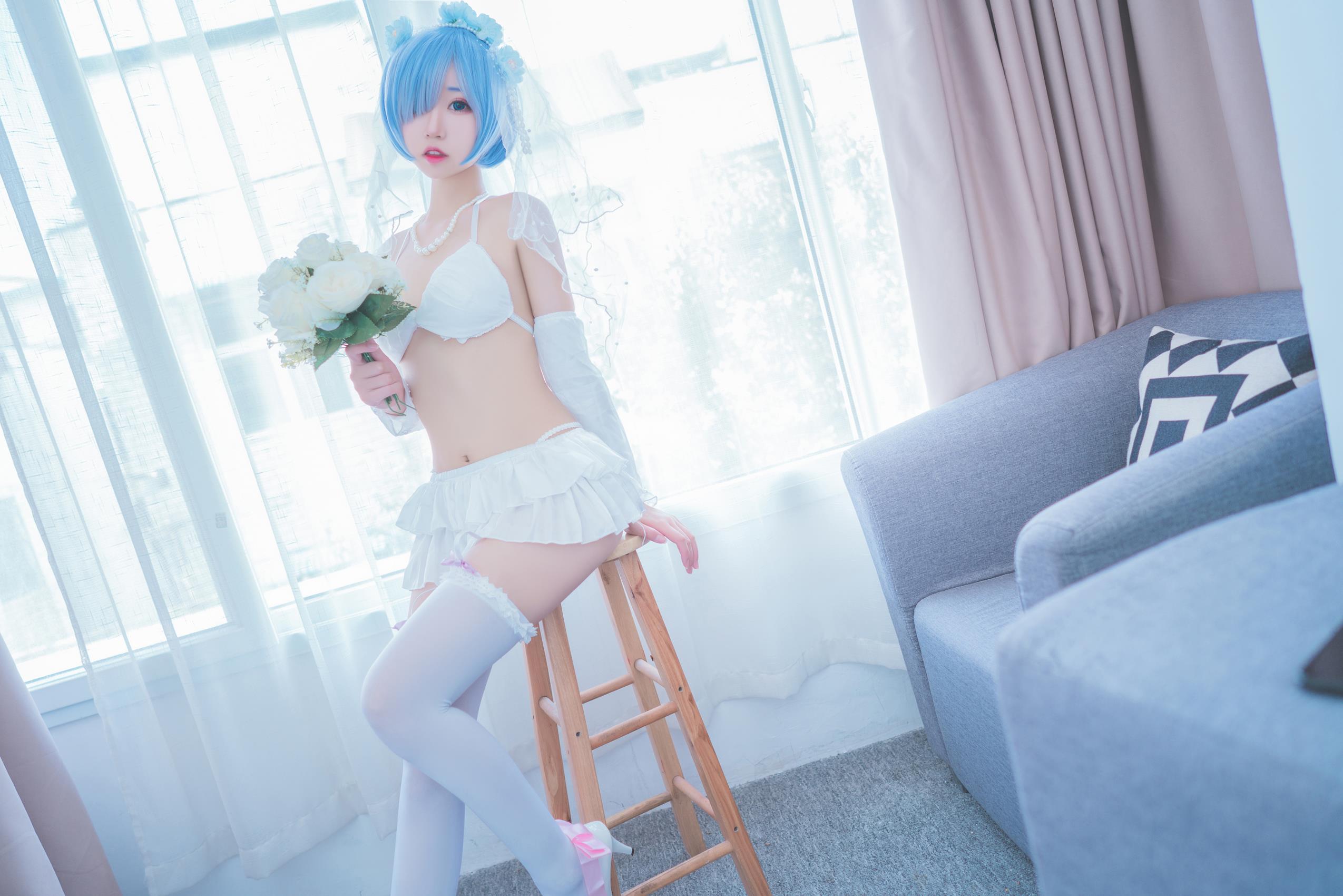 图片[22]-猫君君MaoJun – 蕾姆内衣花嫁[41P] – 速更版-美库