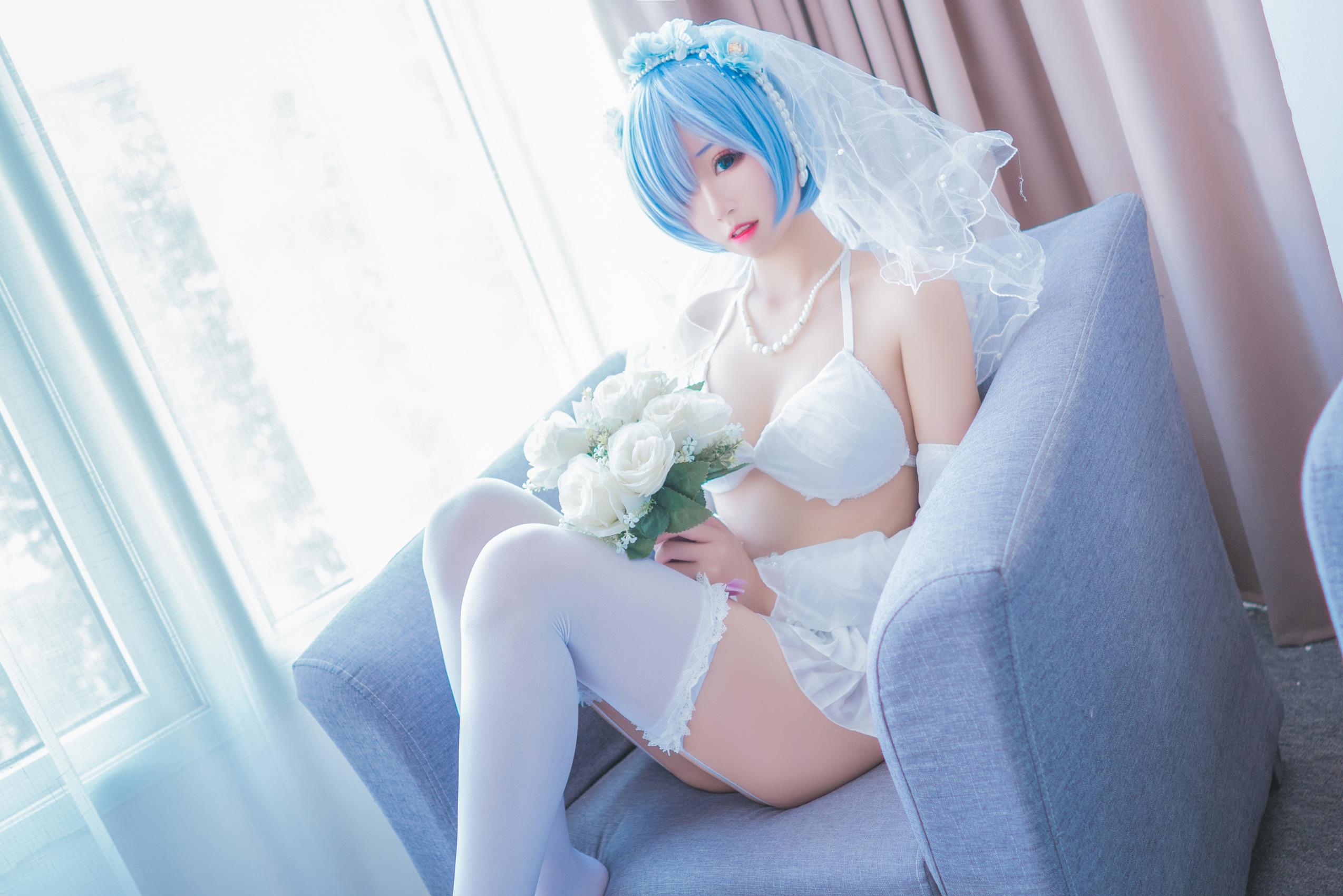 图片[28]-猫君君MaoJun – 蕾姆内衣花嫁[41P] – 速更版-美库