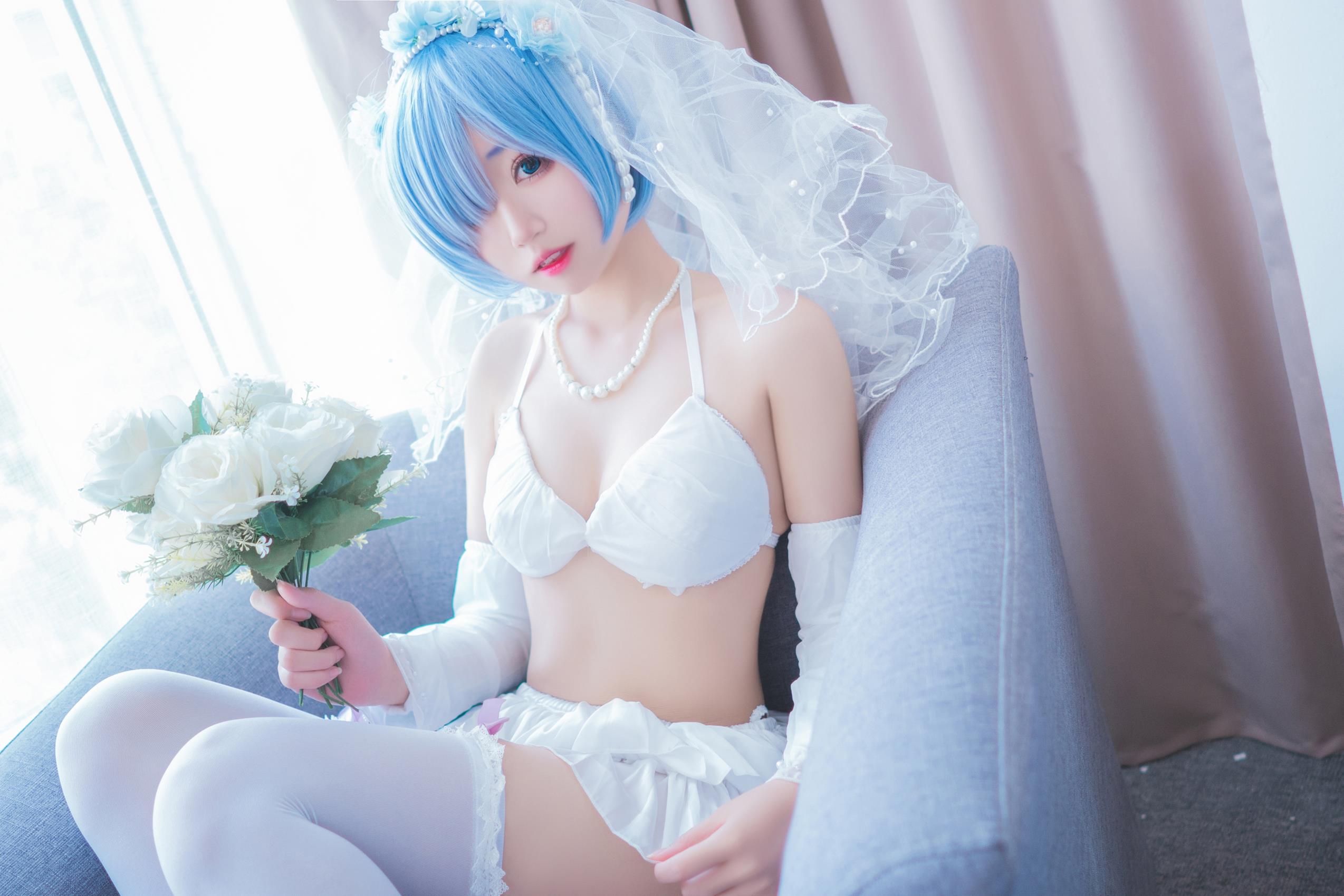 图片[37]-猫君君MaoJun – 蕾姆内衣花嫁[41P] – 速更版-美库