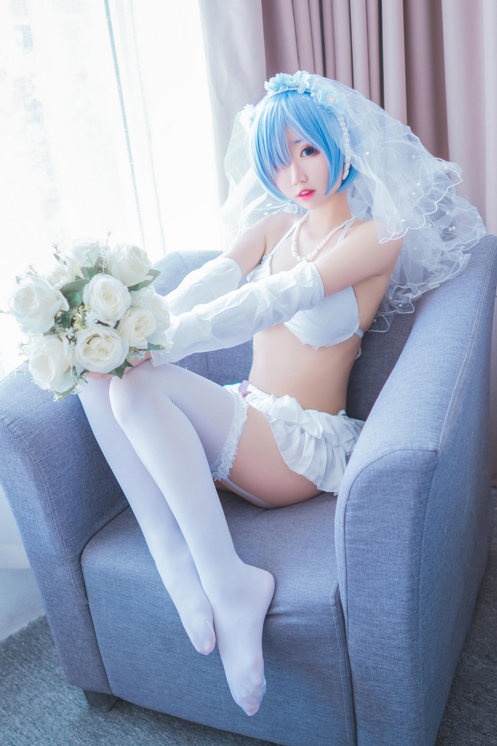 图片[39]-猫君君MaoJun – 蕾姆内衣花嫁[41P] – 速更版-美库