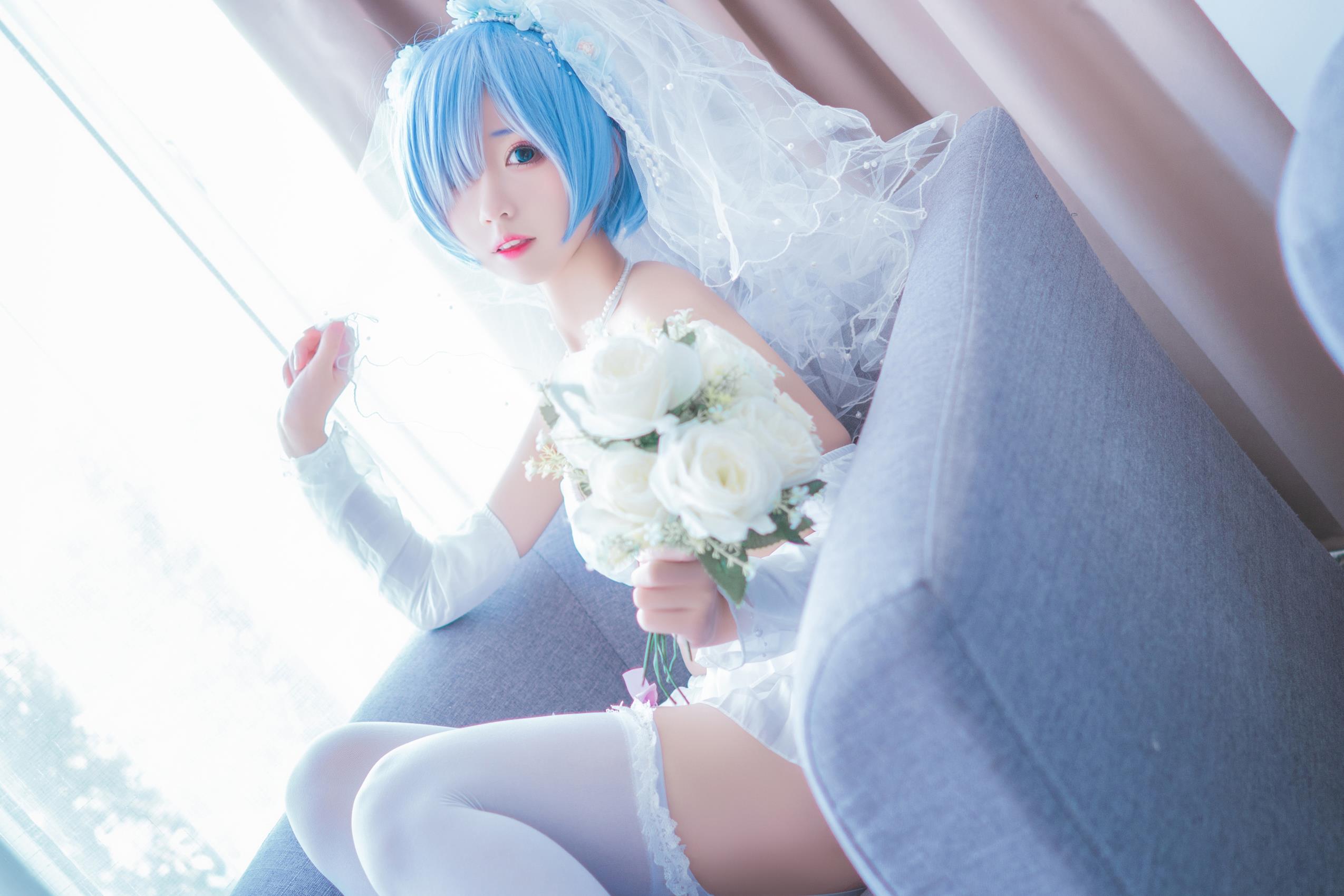 图片[40]-猫君君MaoJun – 蕾姆内衣花嫁[41P] – 速更版-美库