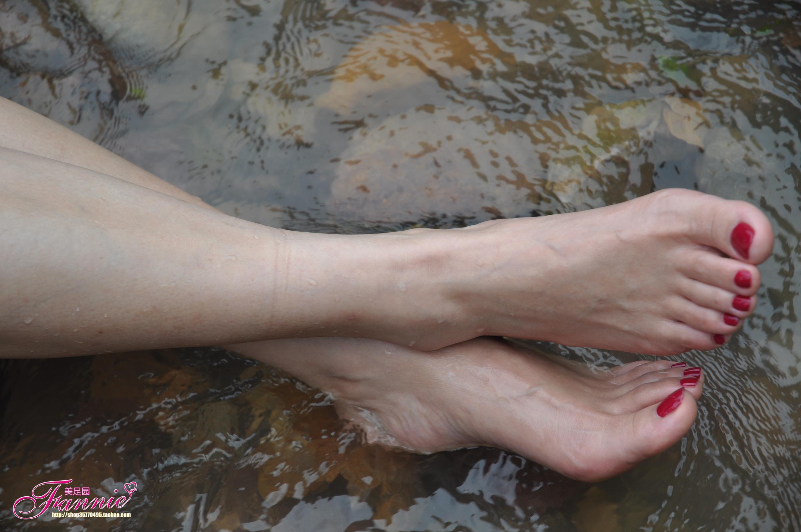 图片[19]-Fannie芬妮每足园 No.257 凌波微步 [78P] – 速更版-美库