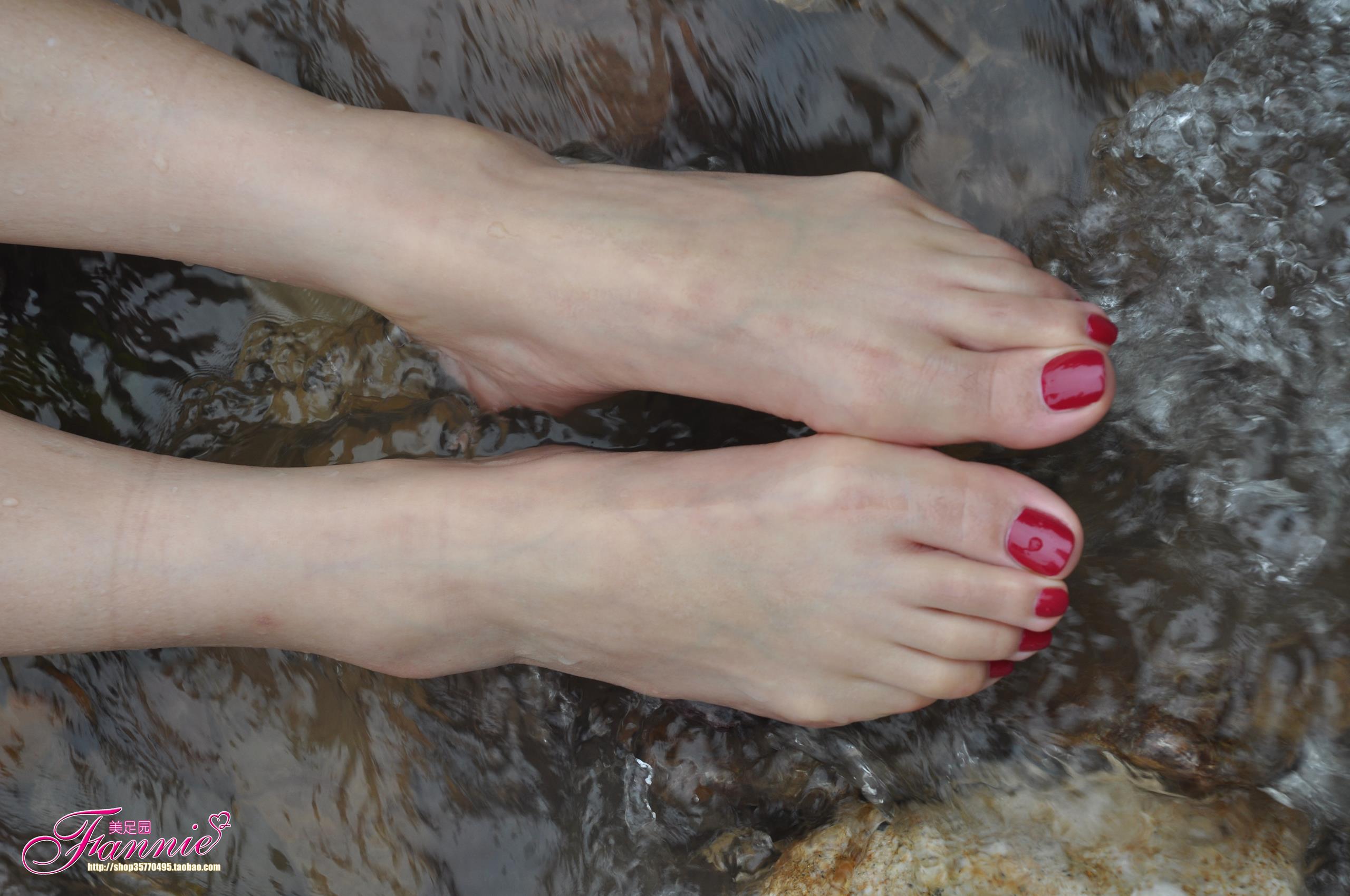 图片[30]-Fannie芬妮每足园 No.257 凌波微步 [78P] – 速更版-美库