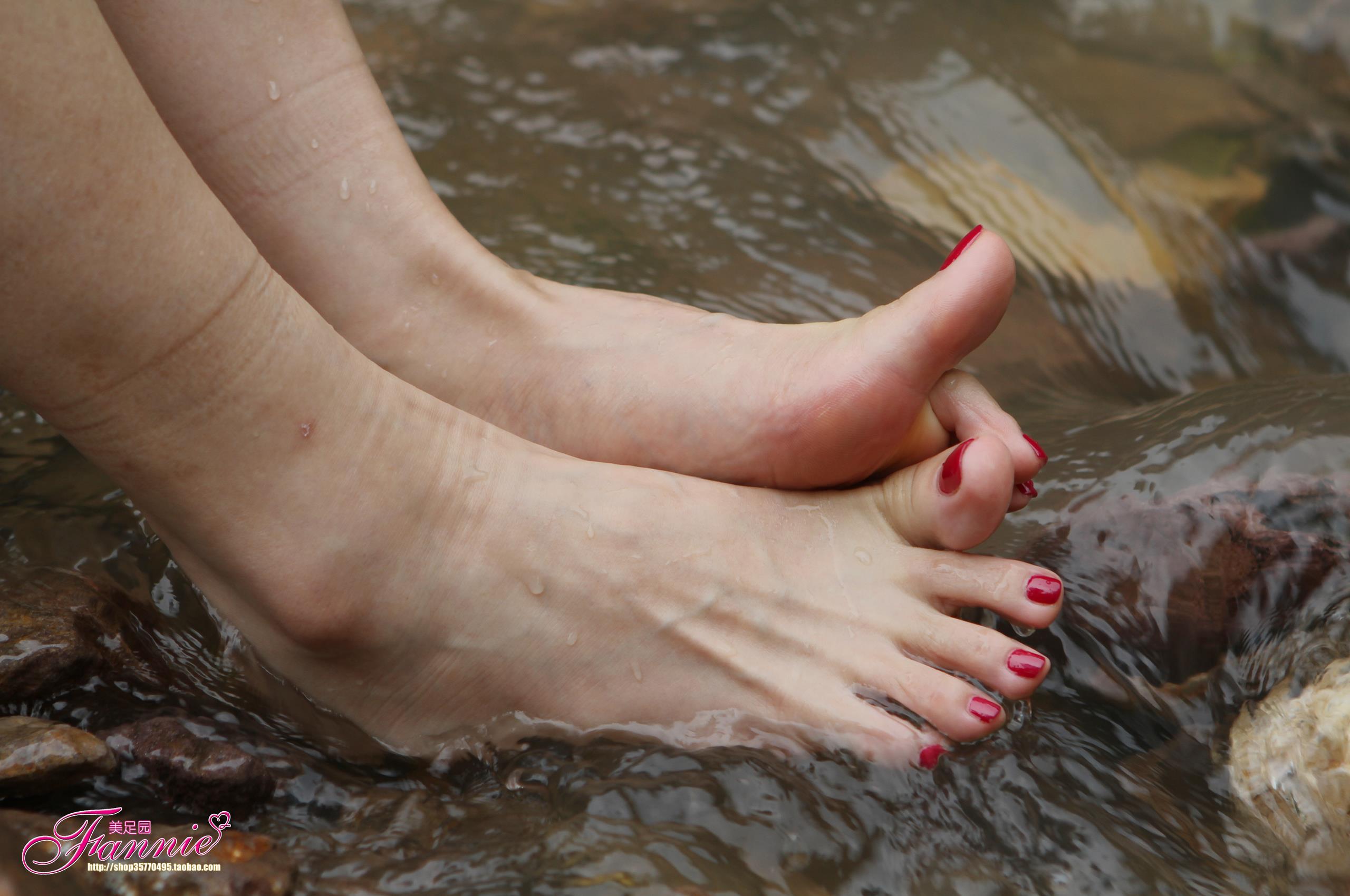 图片[50]-Fannie芬妮每足园 No.257 凌波微步 [78P] – 速更版-美库