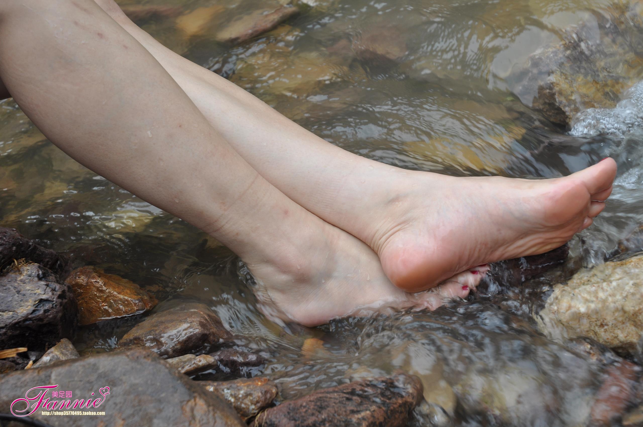 图片[78]-Fannie芬妮每足园 No.257 凌波微步 [78P] – 速更版-美库