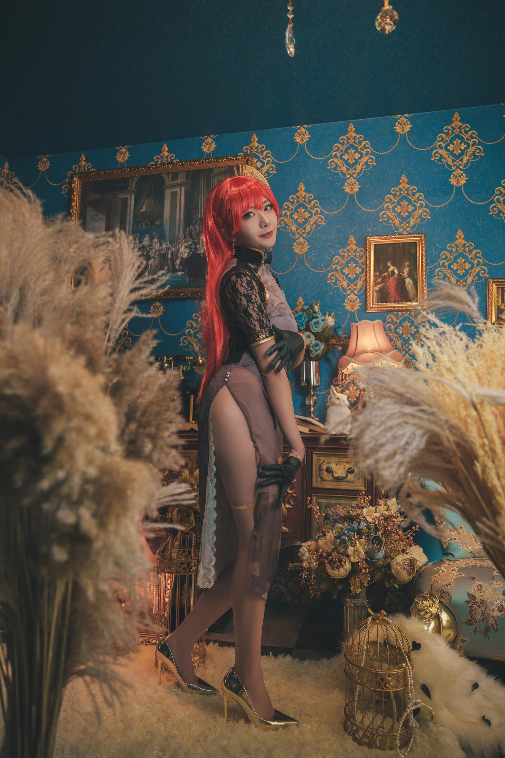 图片[13]-源纱希喵喵喵 – 君主旗袍[16P] – 速更版-美库