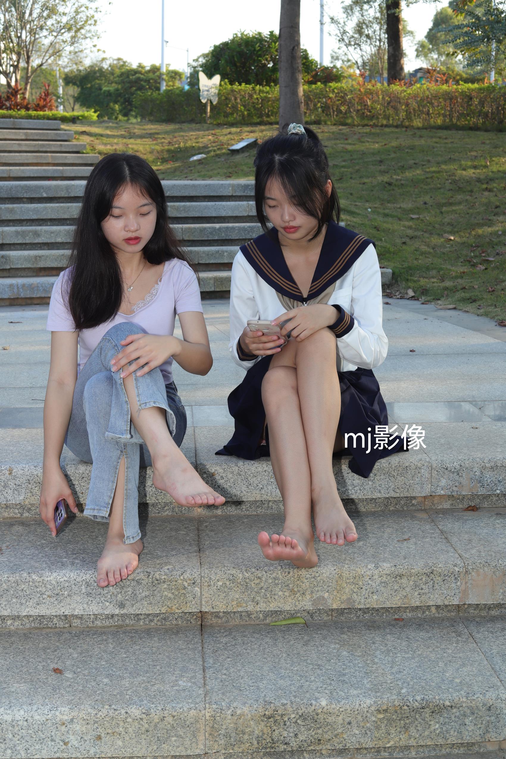 图片[64]-Pary摄影 NO.063 诗诗与小然户外展示原味嫩脚丫[100P] – 速更版-美库