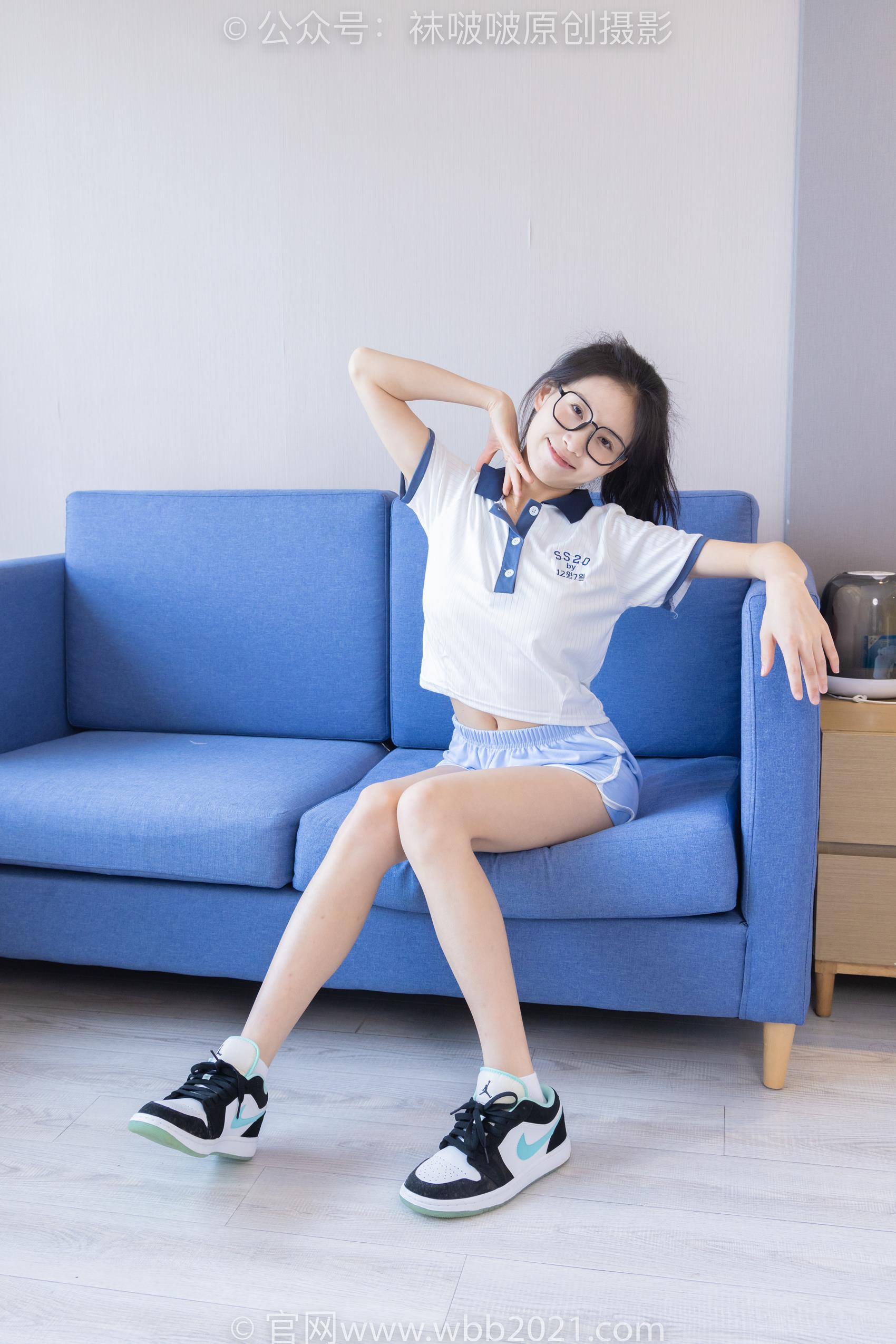 图片[22]-[BoBoSocks袜啵啵]NO.294 芝士-板鞋、白棉袜、裸足[200P] – 速更版-美库