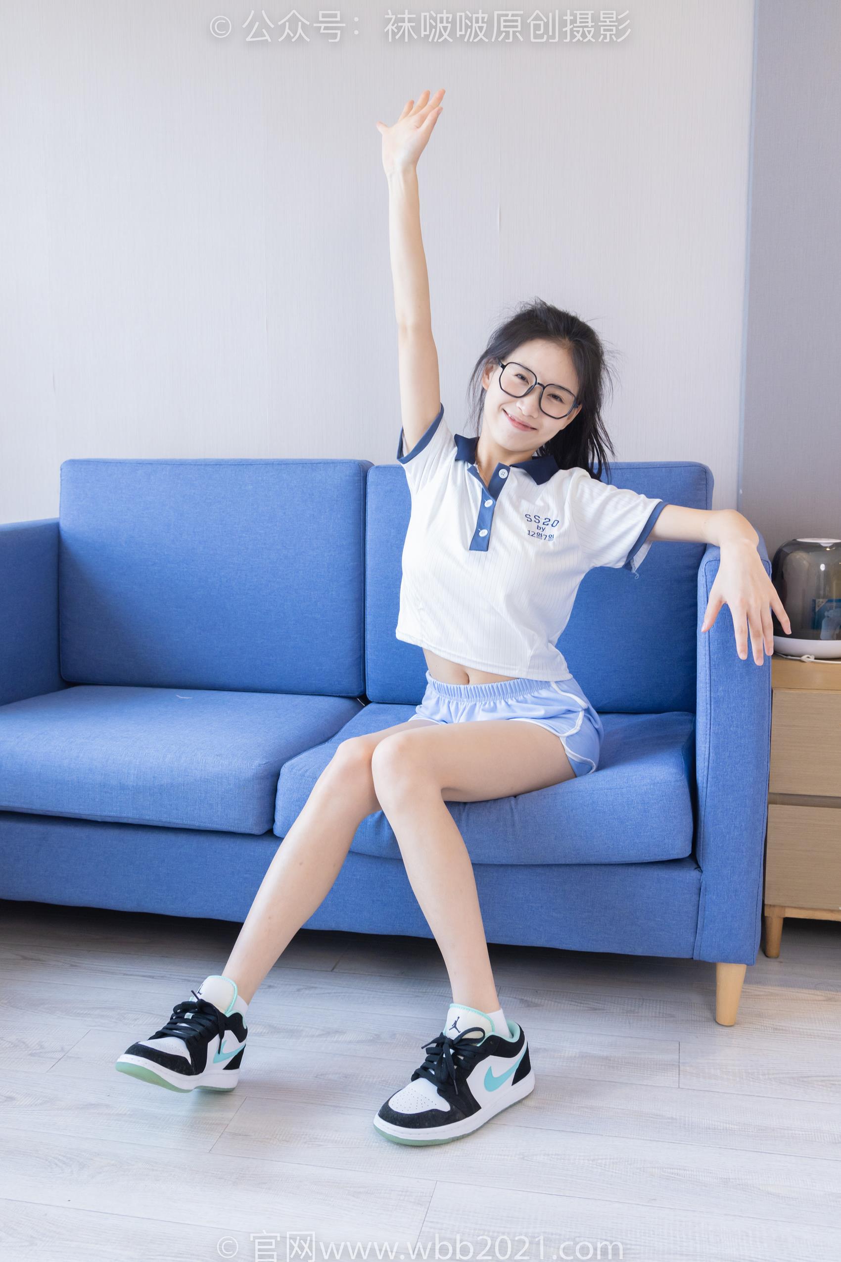图片[23]-[BoBoSocks袜啵啵]NO.294 芝士-板鞋、白棉袜、裸足[200P] – 速更版-美库