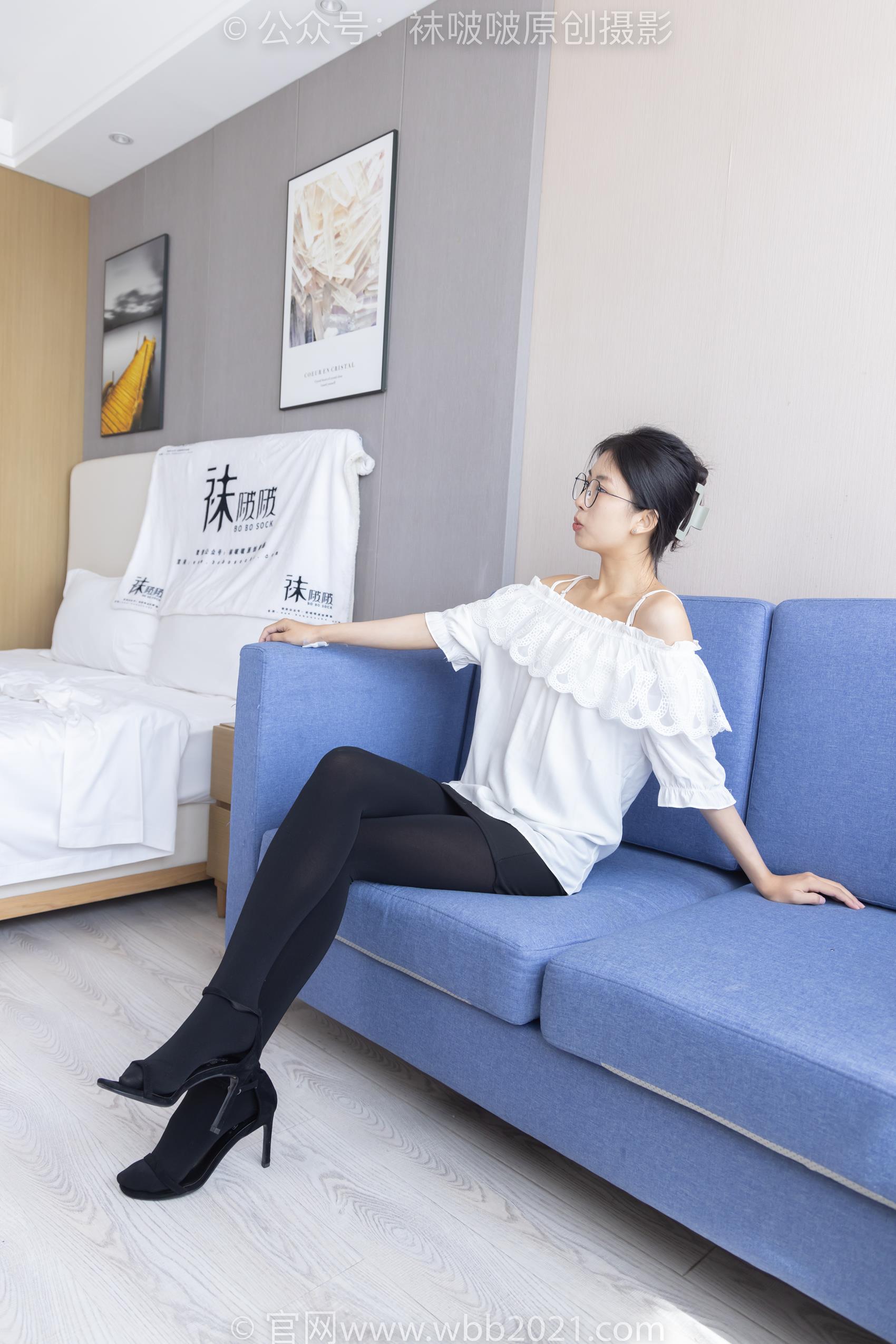 图片[19]-[BoBoSocks袜啵啵]NO.295 奶油-高跟鞋、平底鞋、厚黑丝、薄黑丝[140P] – 速更版-美库