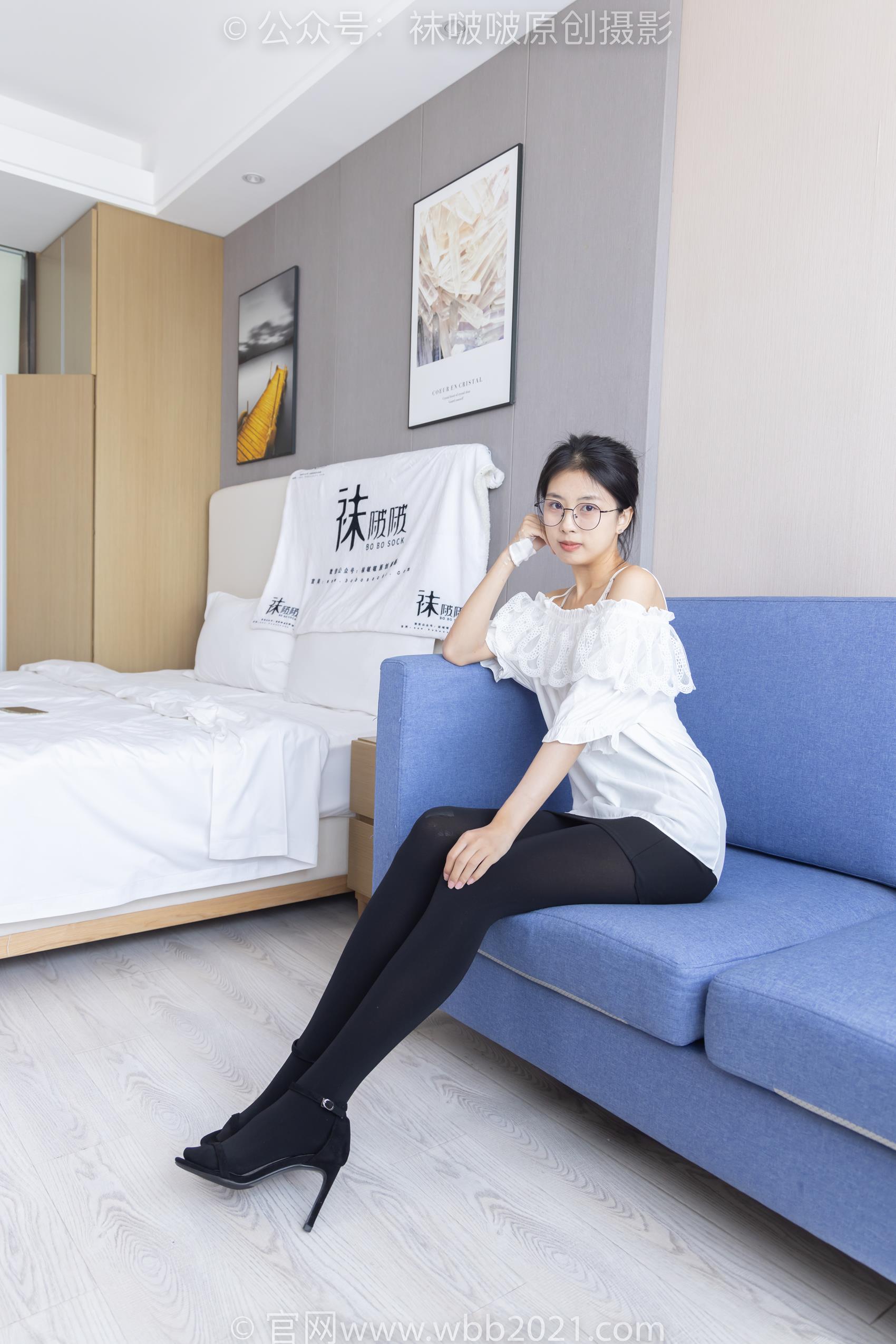 图片[20]-[BoBoSocks袜啵啵]NO.295 奶油-高跟鞋、平底鞋、厚黑丝、薄黑丝[140P] – 速更版-美库