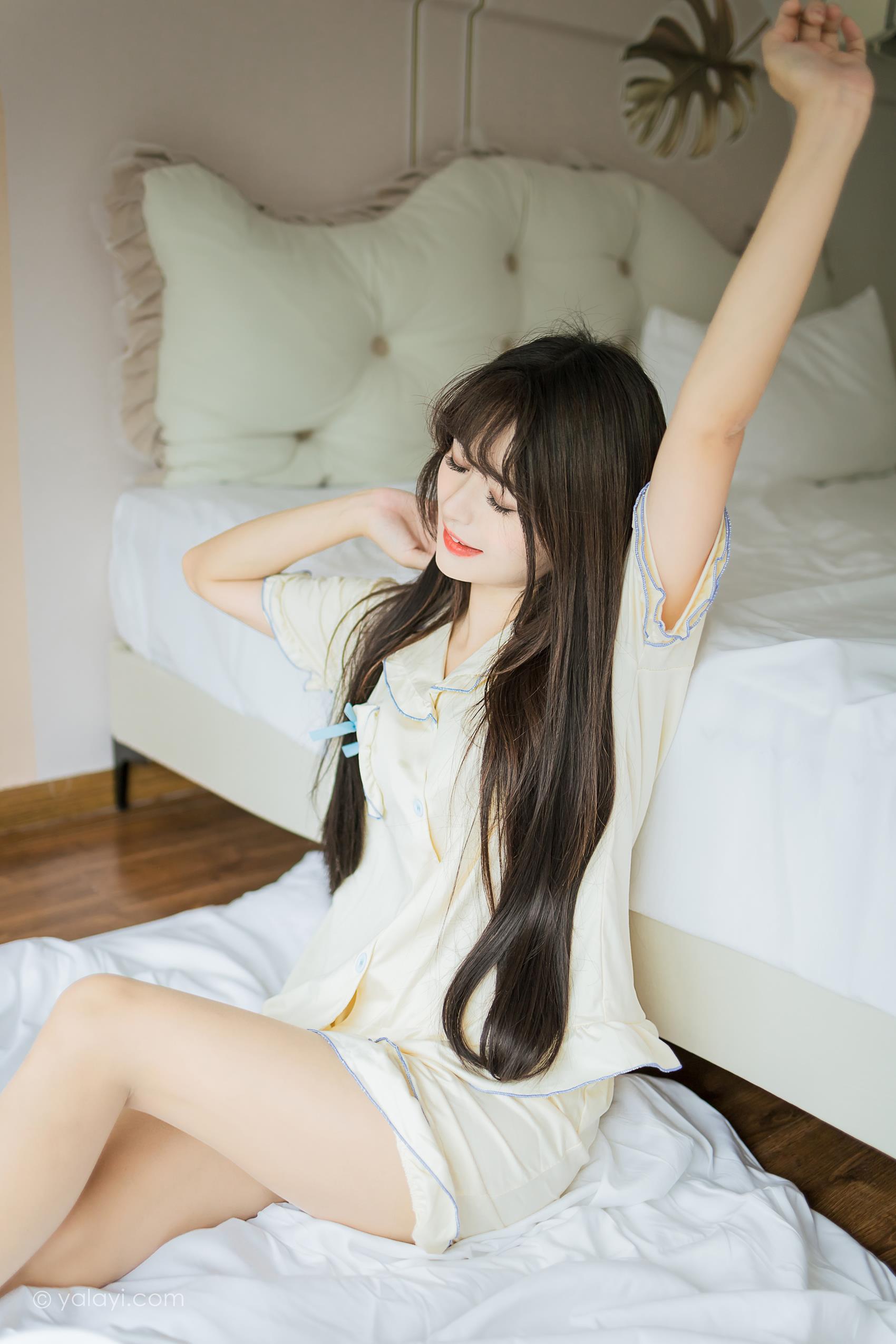 图片[12]-[YALAYI雅拉伊]2023.07.10 NO.1046 清晨故事 小亭[45+1P] – 速更版-美库