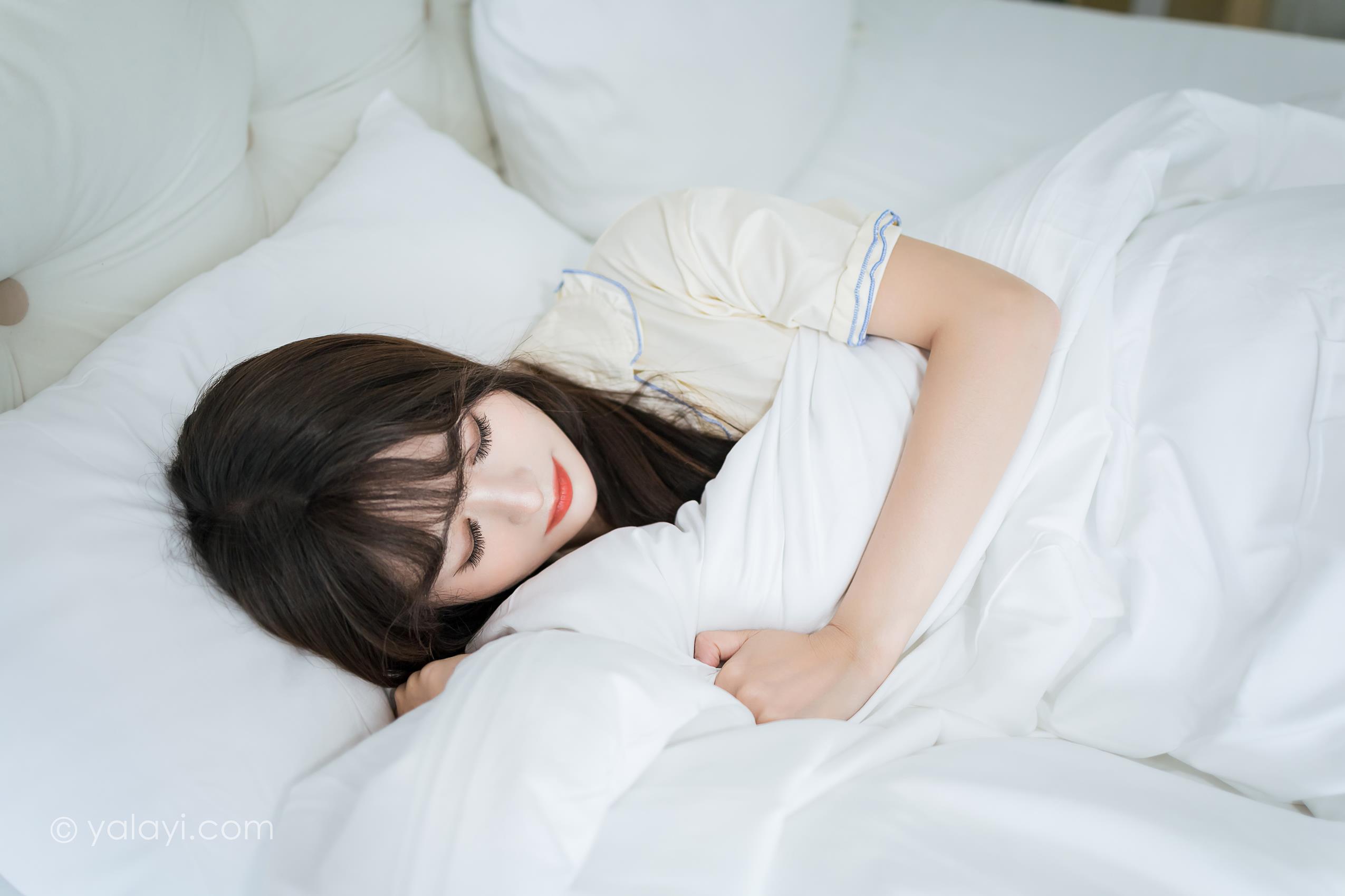 图片[43]-[YALAYI雅拉伊]2023.07.10 NO.1046 清晨故事 小亭[45+1P] – 速更版-美库