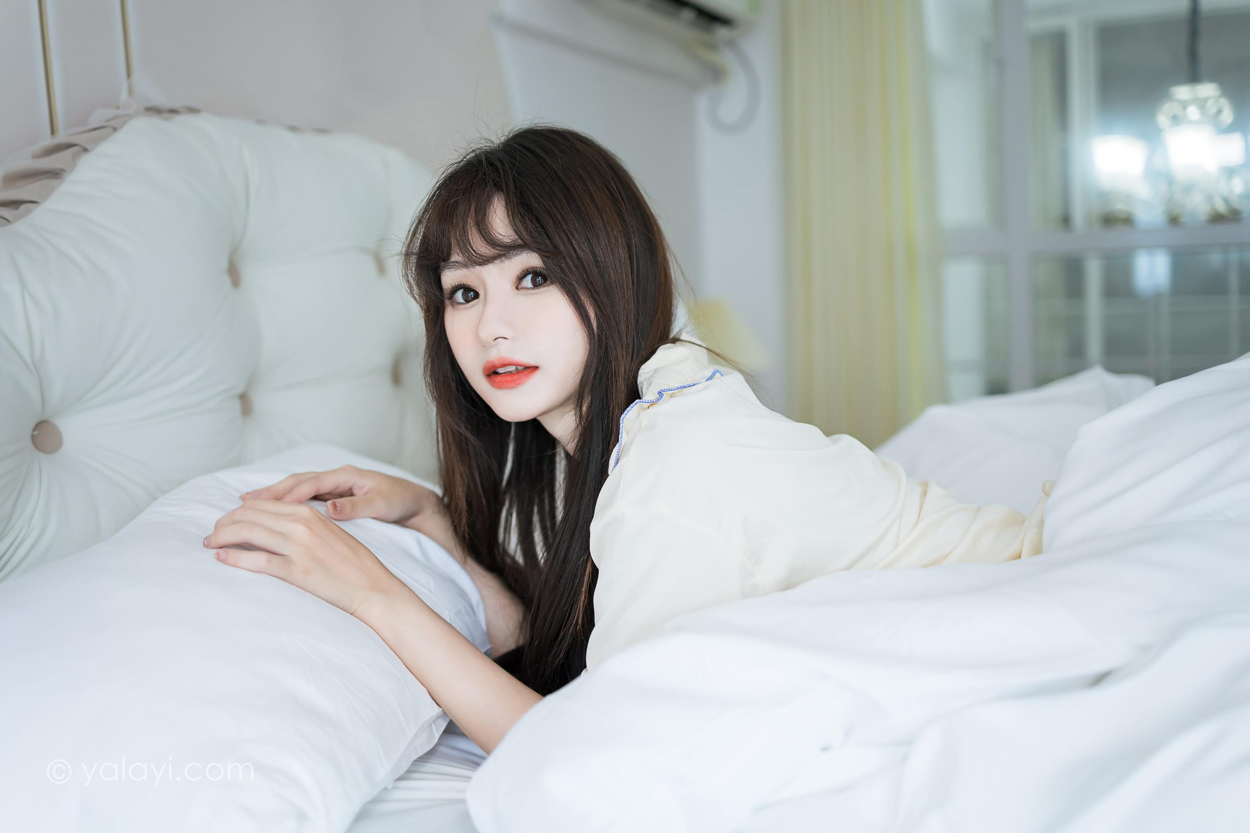 图片[46]-[YALAYI雅拉伊]2023.07.10 NO.1046 清晨故事 小亭[45+1P] – 速更版-美库