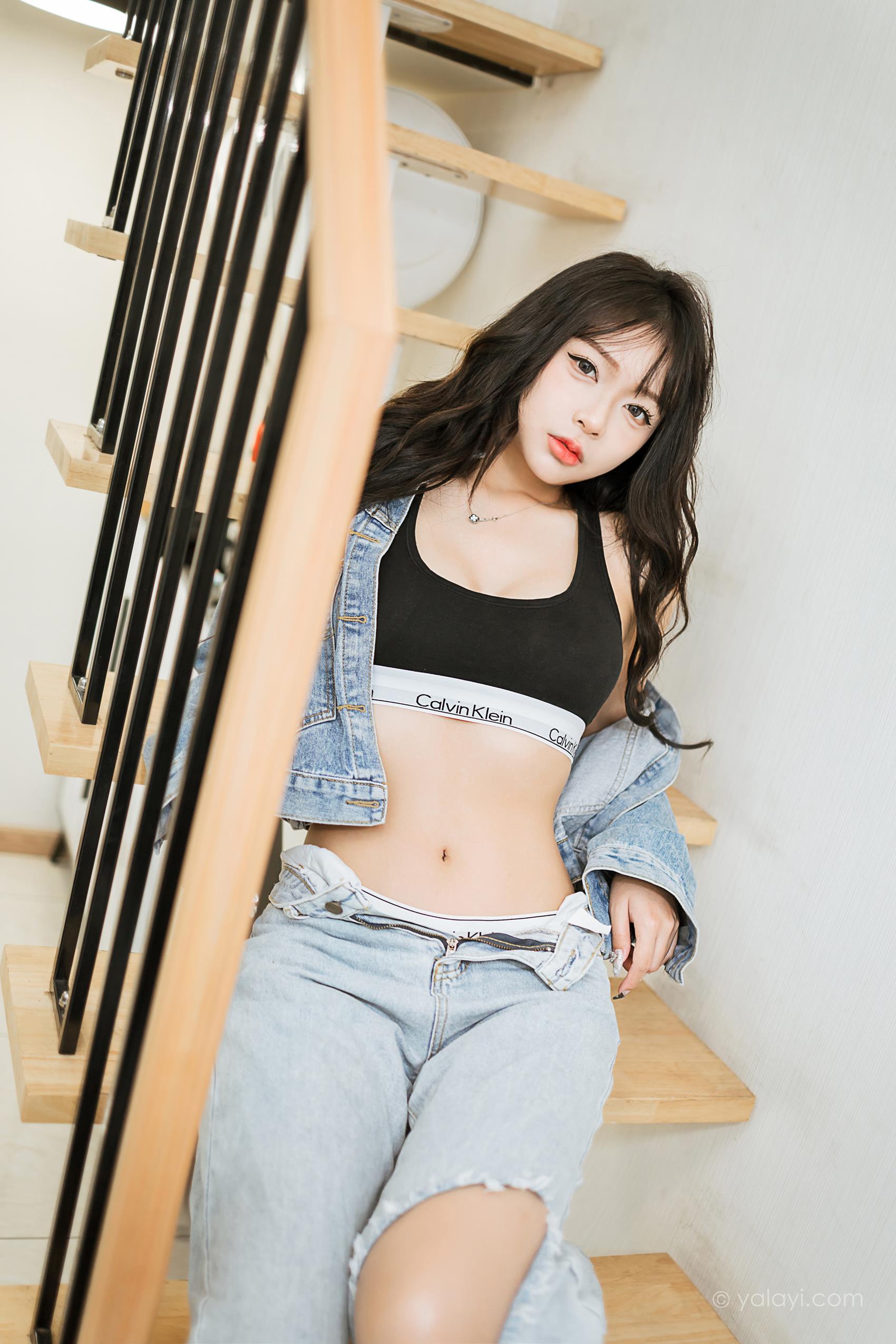 图片[15]-[YALAYI雅拉伊]2023.07.10 NO.1047 独特的你 阿禾[45+1P] – 速更版-美库