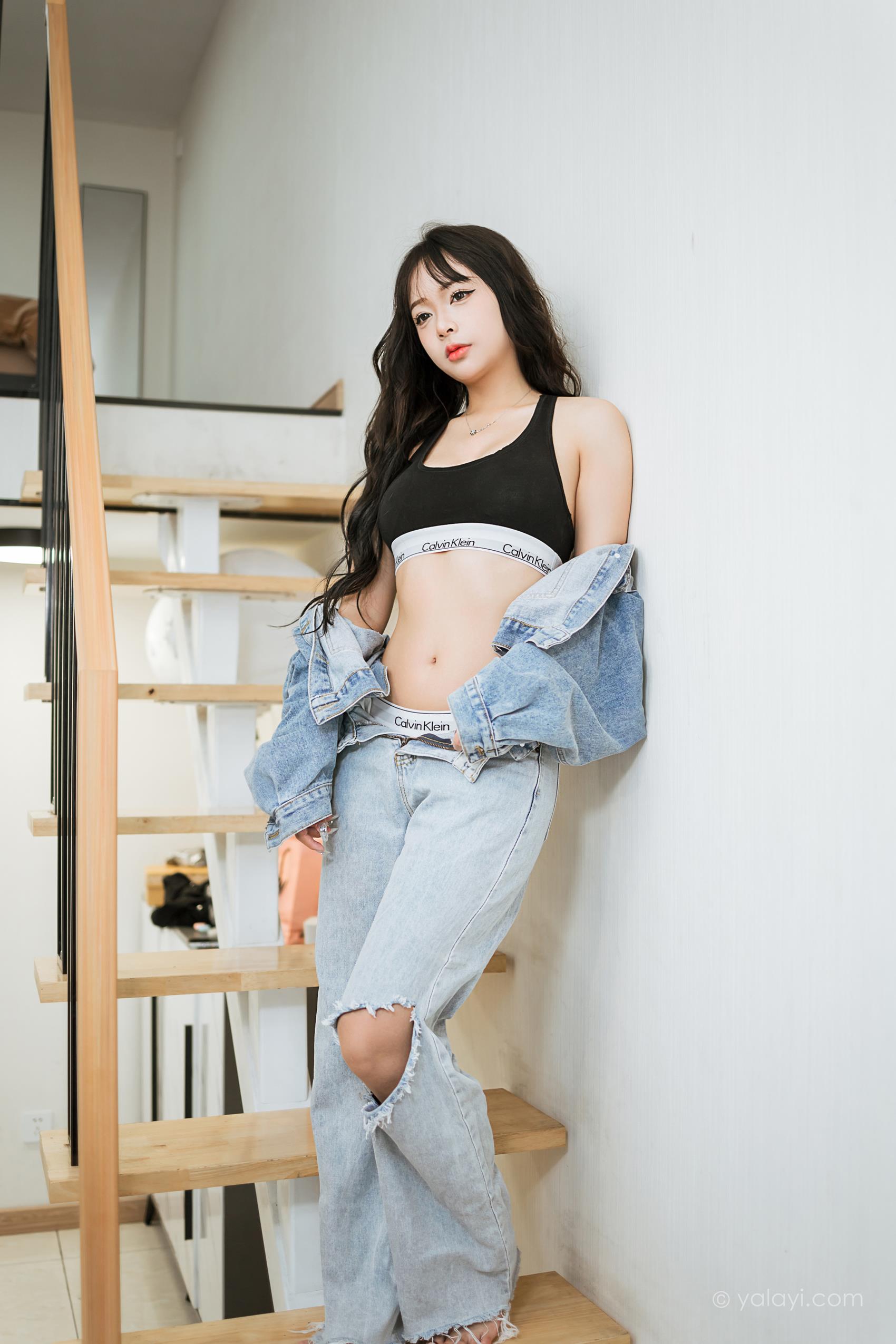 图片[20]-[YALAYI雅拉伊]2023.07.10 NO.1047 独特的你 阿禾[45+1P] – 速更版-美库