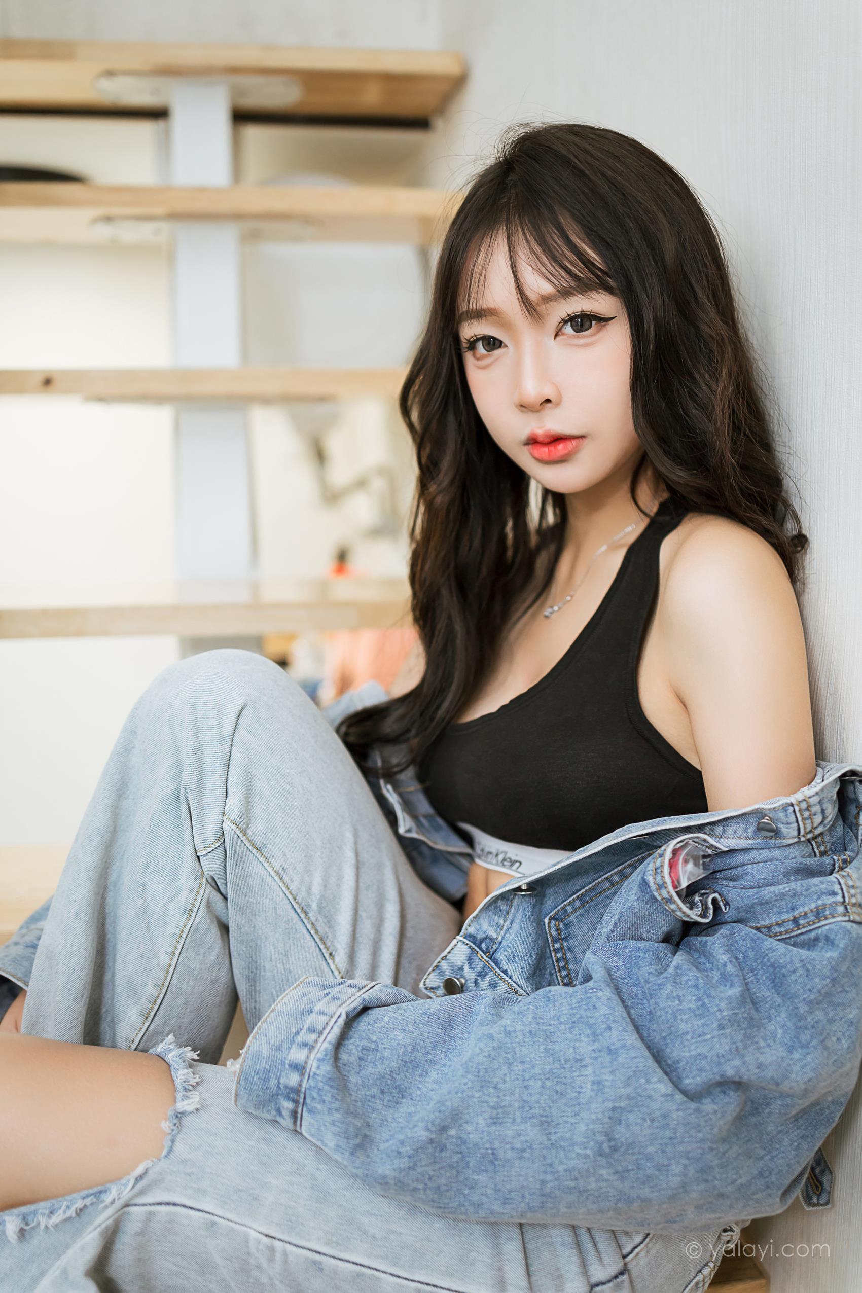 图片[23]-[YALAYI雅拉伊]2023.07.10 NO.1047 独特的你 阿禾[45+1P] – 速更版-美库