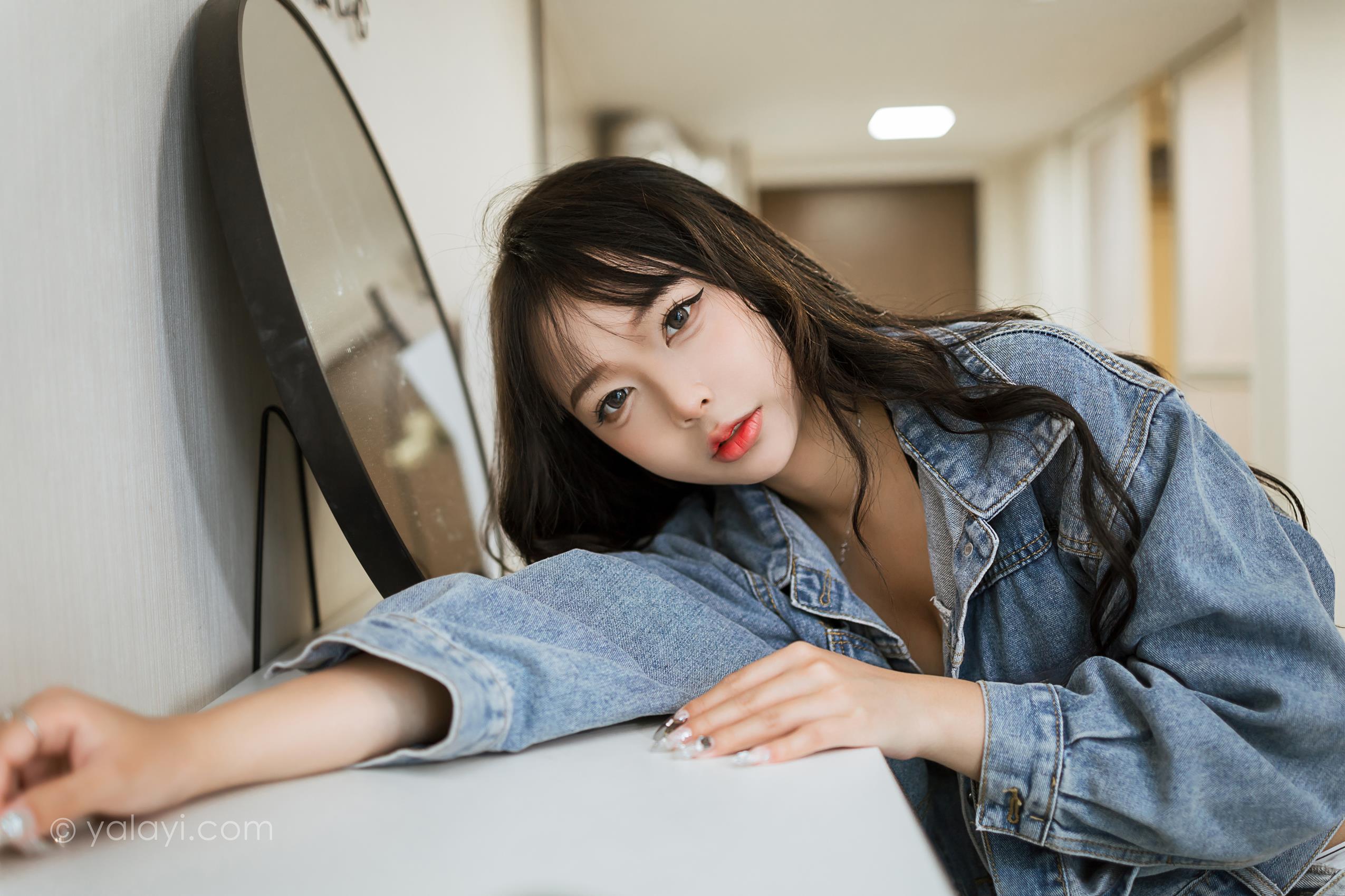 图片[35]-[YALAYI雅拉伊]2023.07.10 NO.1047 独特的你 阿禾[45+1P] – 速更版-美库