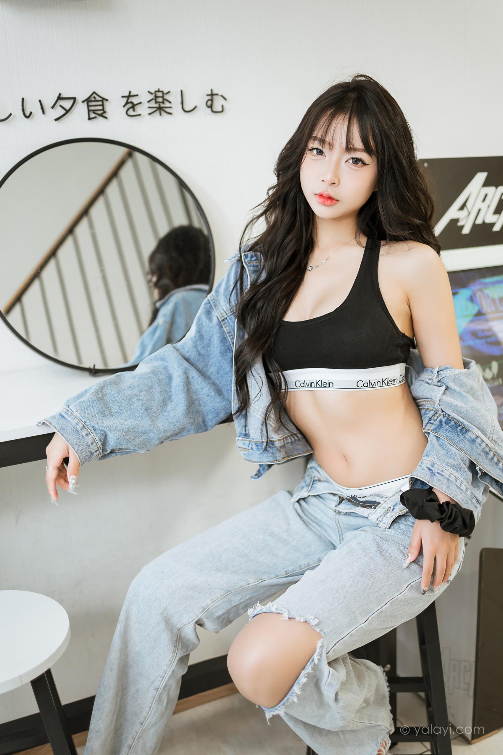 图片[42]-[YALAYI雅拉伊]2023.07.10 NO.1047 独特的你 阿禾[45+1P] – 速更版-美库