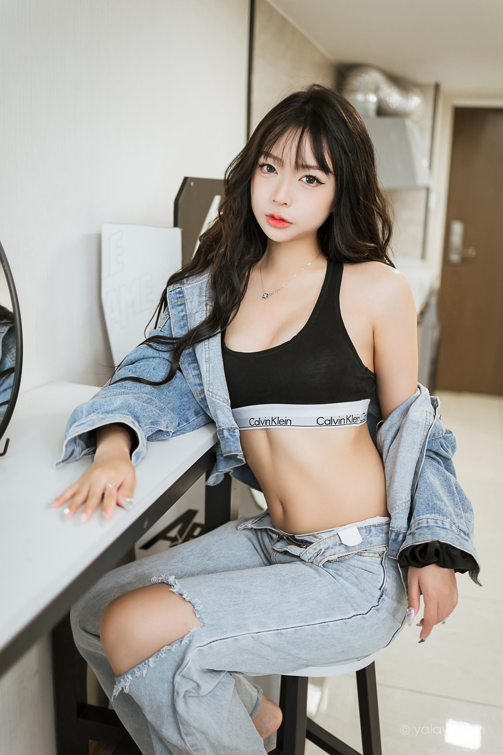 图片[47]-[YALAYI雅拉伊]2023.07.10 NO.1047 独特的你 阿禾[45+1P] – 速更版-美库